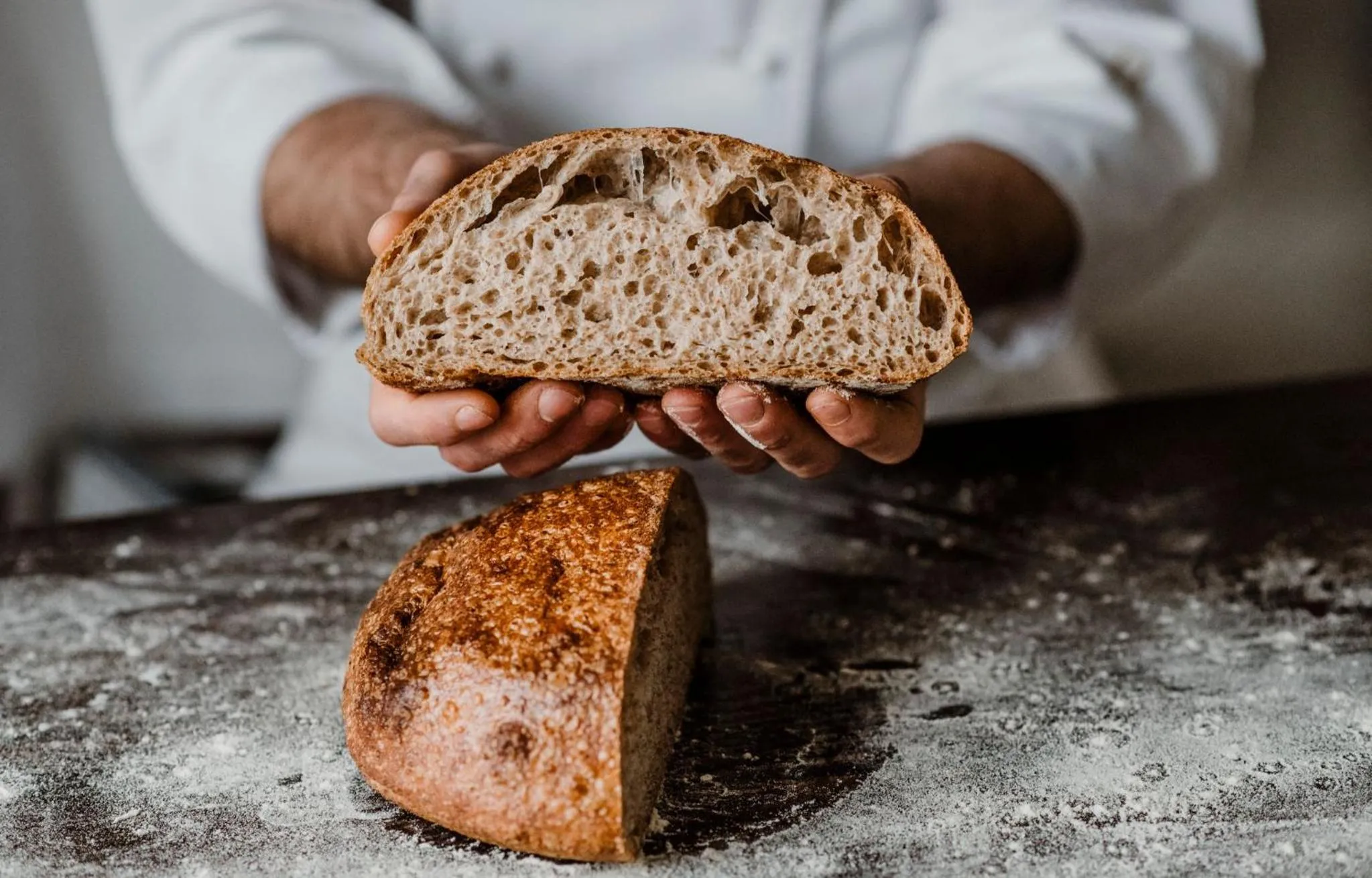 Food close-up in Casa di Langa
