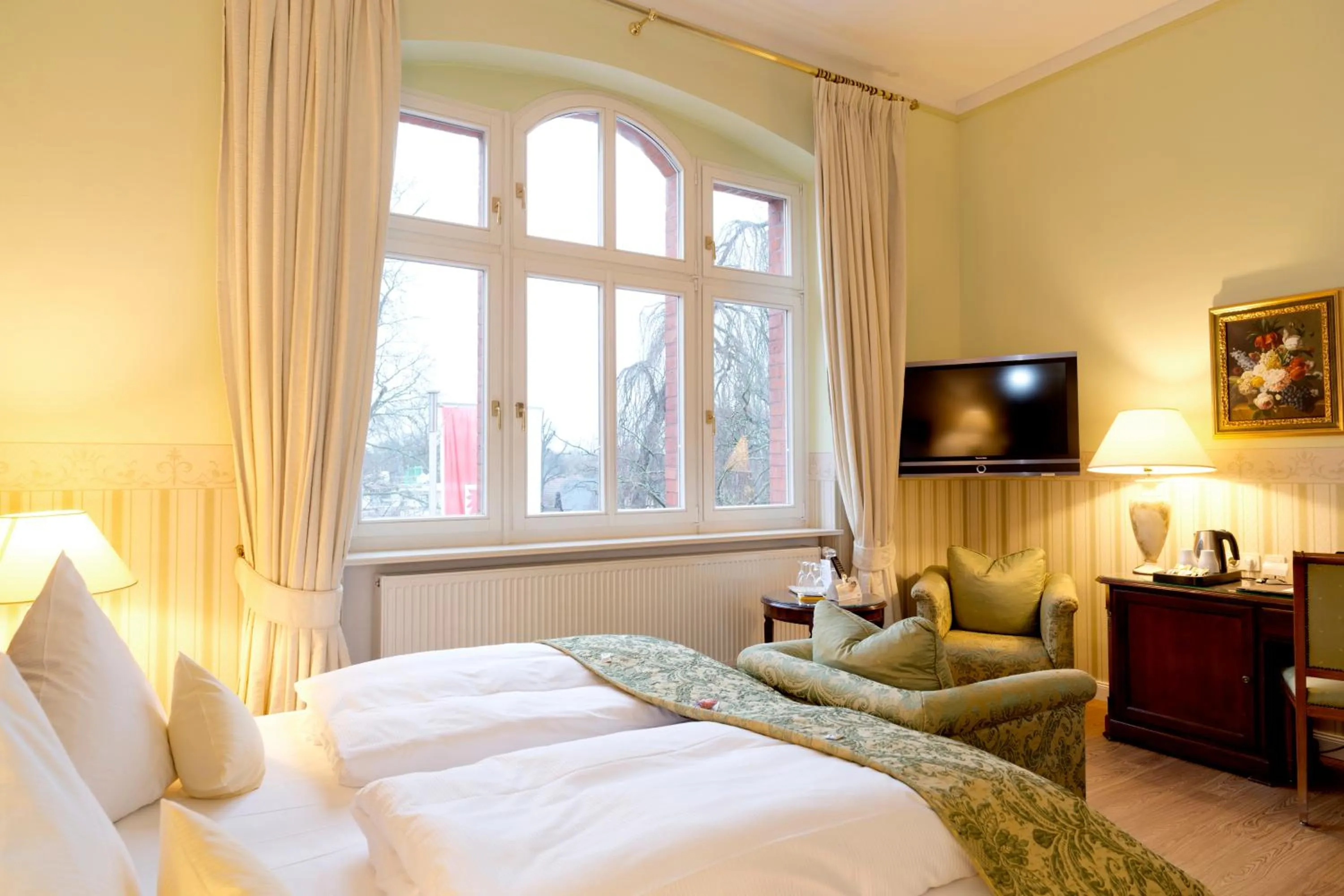 Bed in Hotel Villa Monte Vino