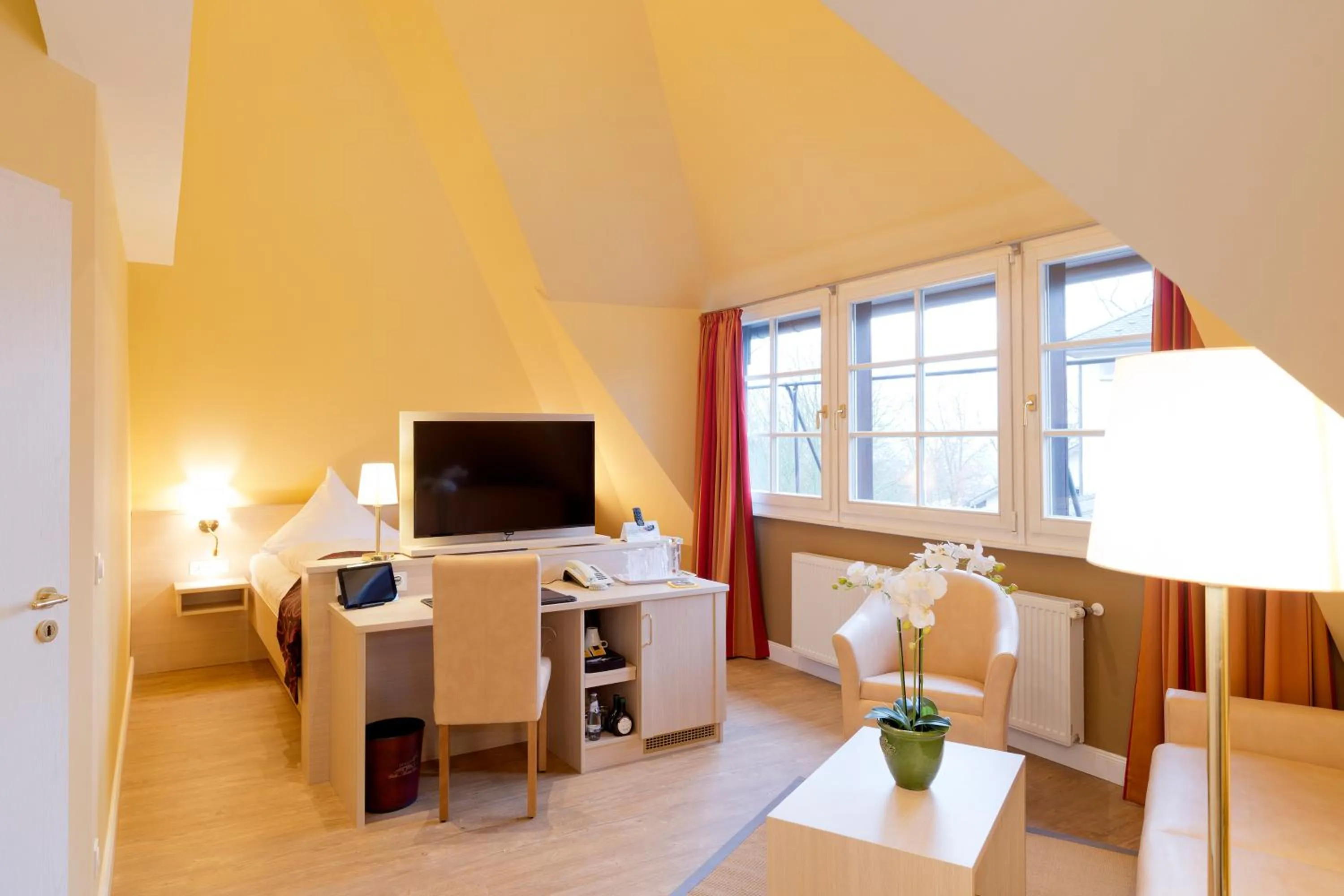 Bed in Hotel Villa Monte Vino