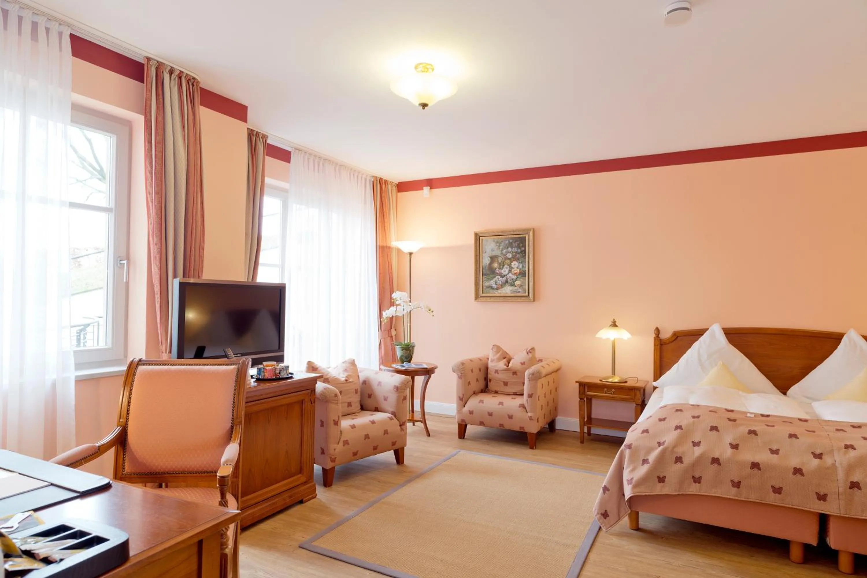 Bed in Hotel Villa Monte Vino