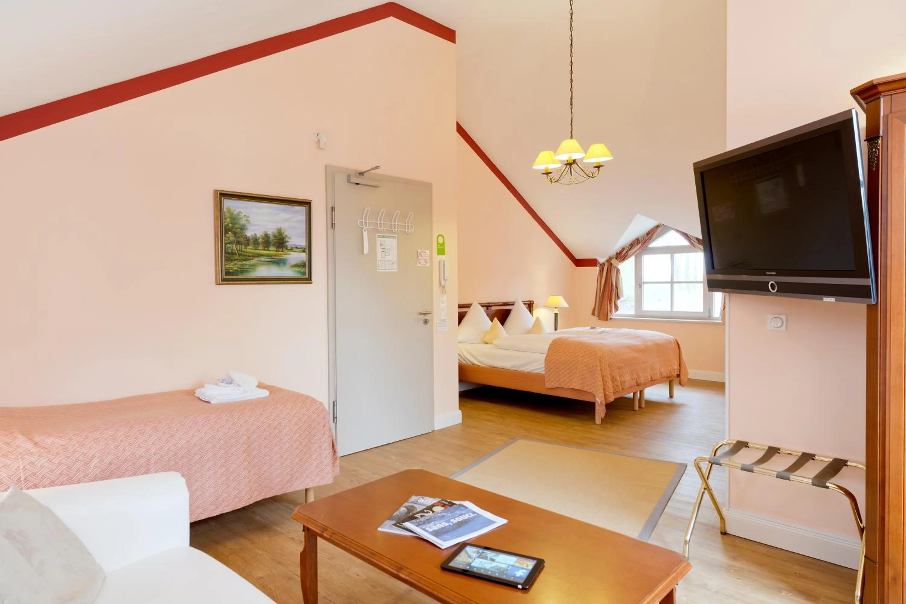 Bed in Hotel Villa Monte Vino