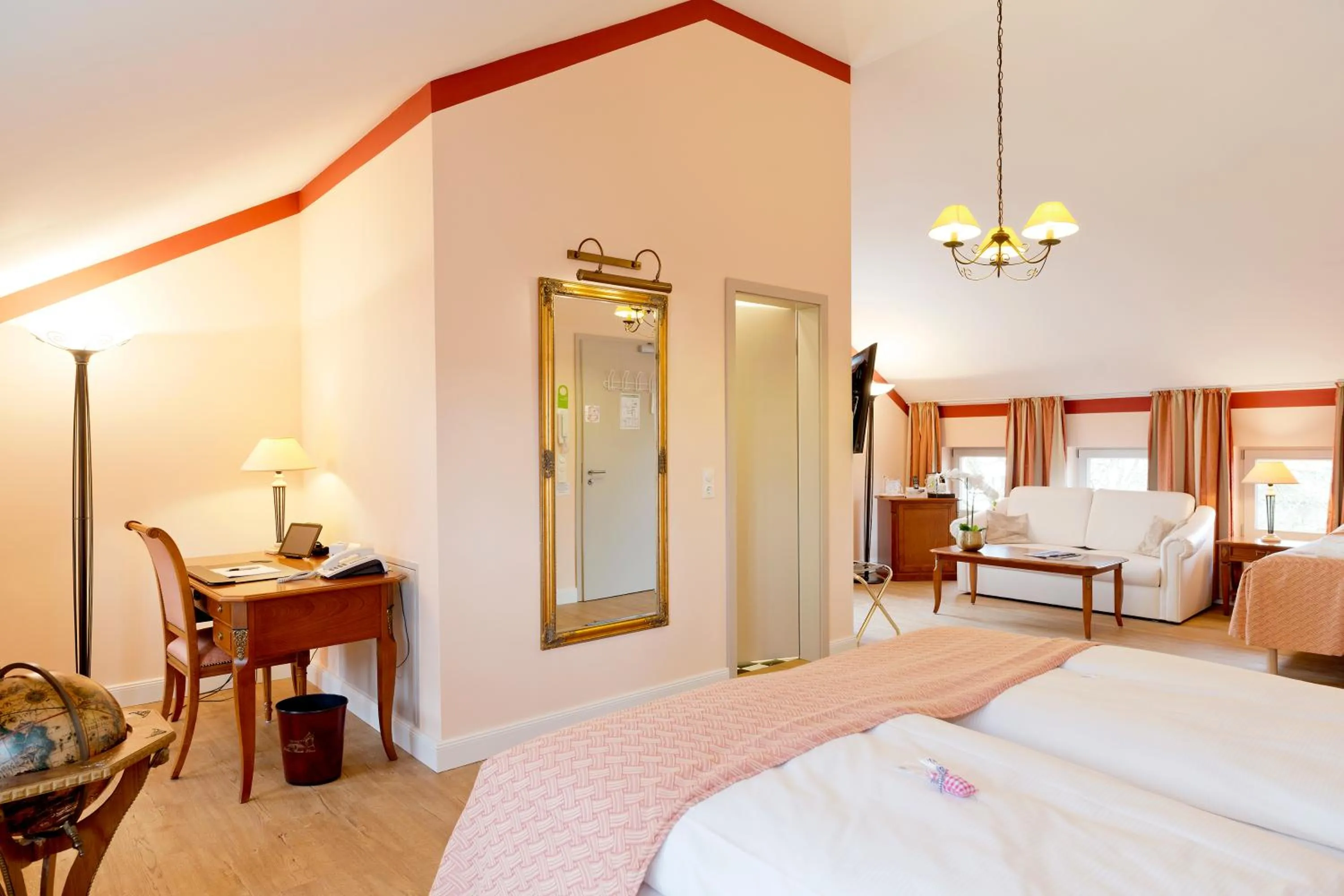 Bed in Hotel Villa Monte Vino