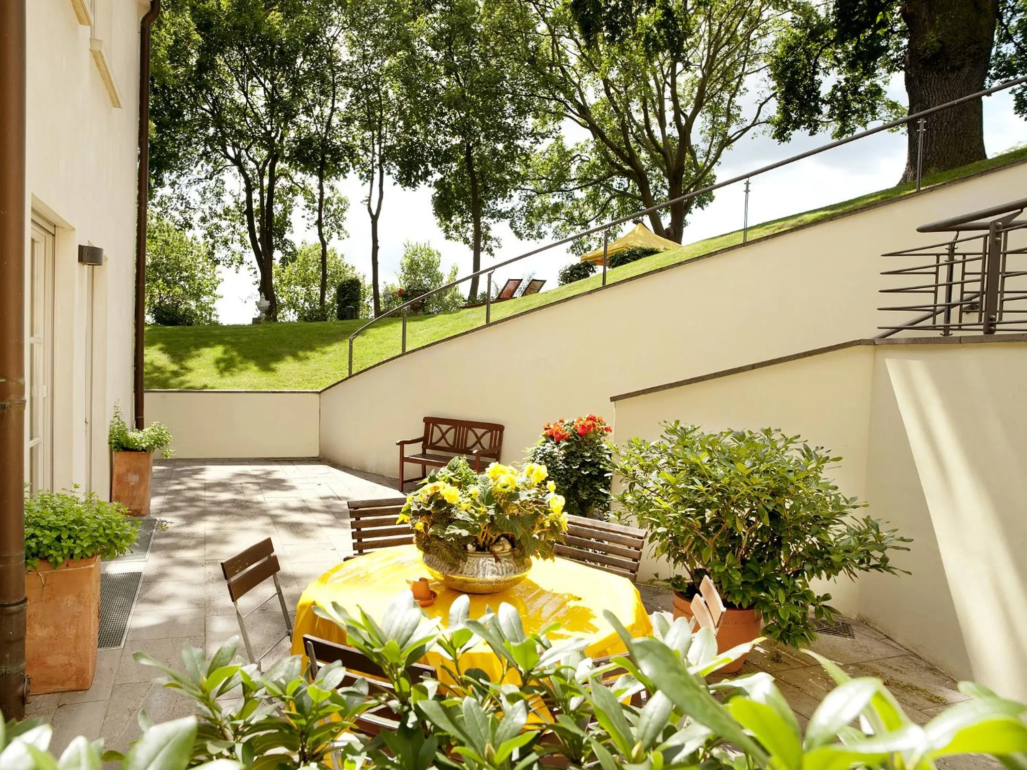 Garden in Hotel Villa Monte Vino