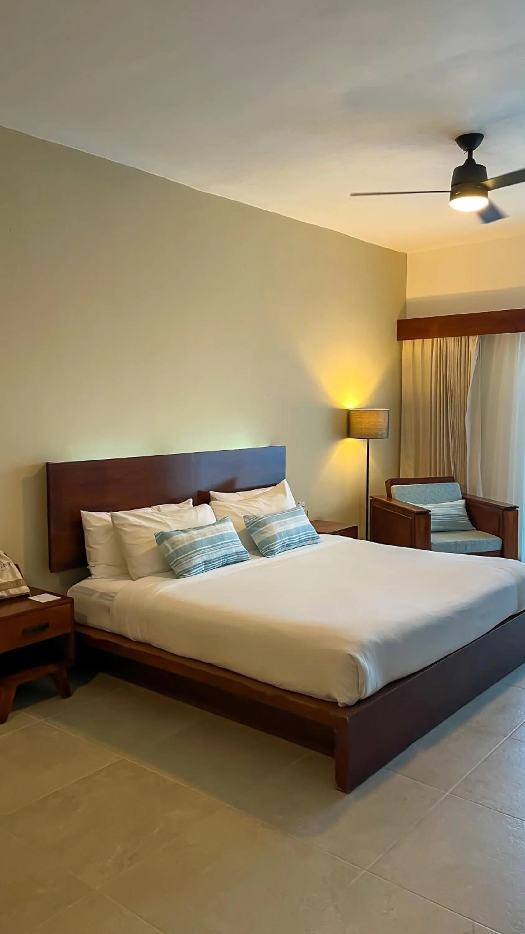 Bed in Ocean Drive Hotel