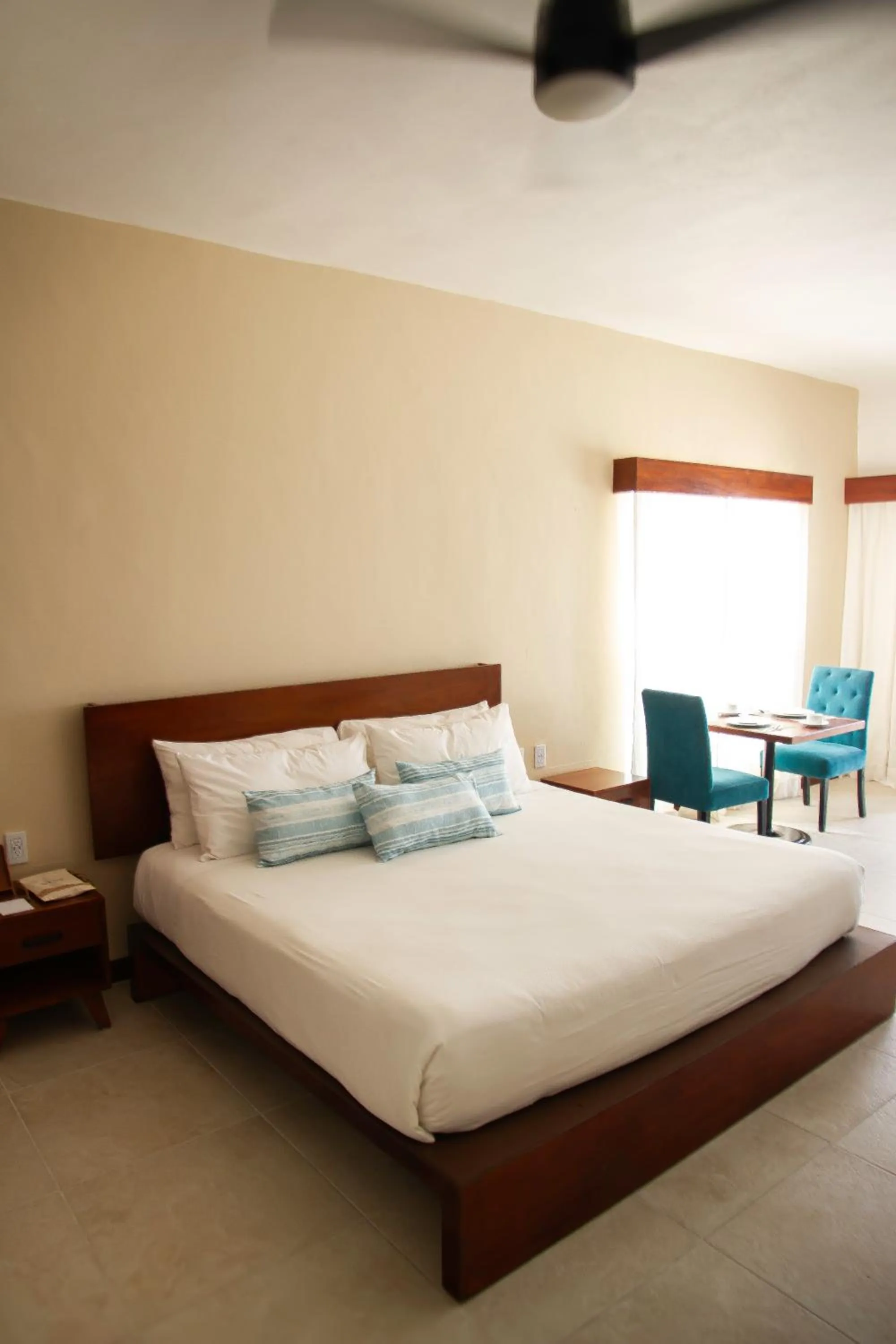 Bed in Ocean Drive Hotel