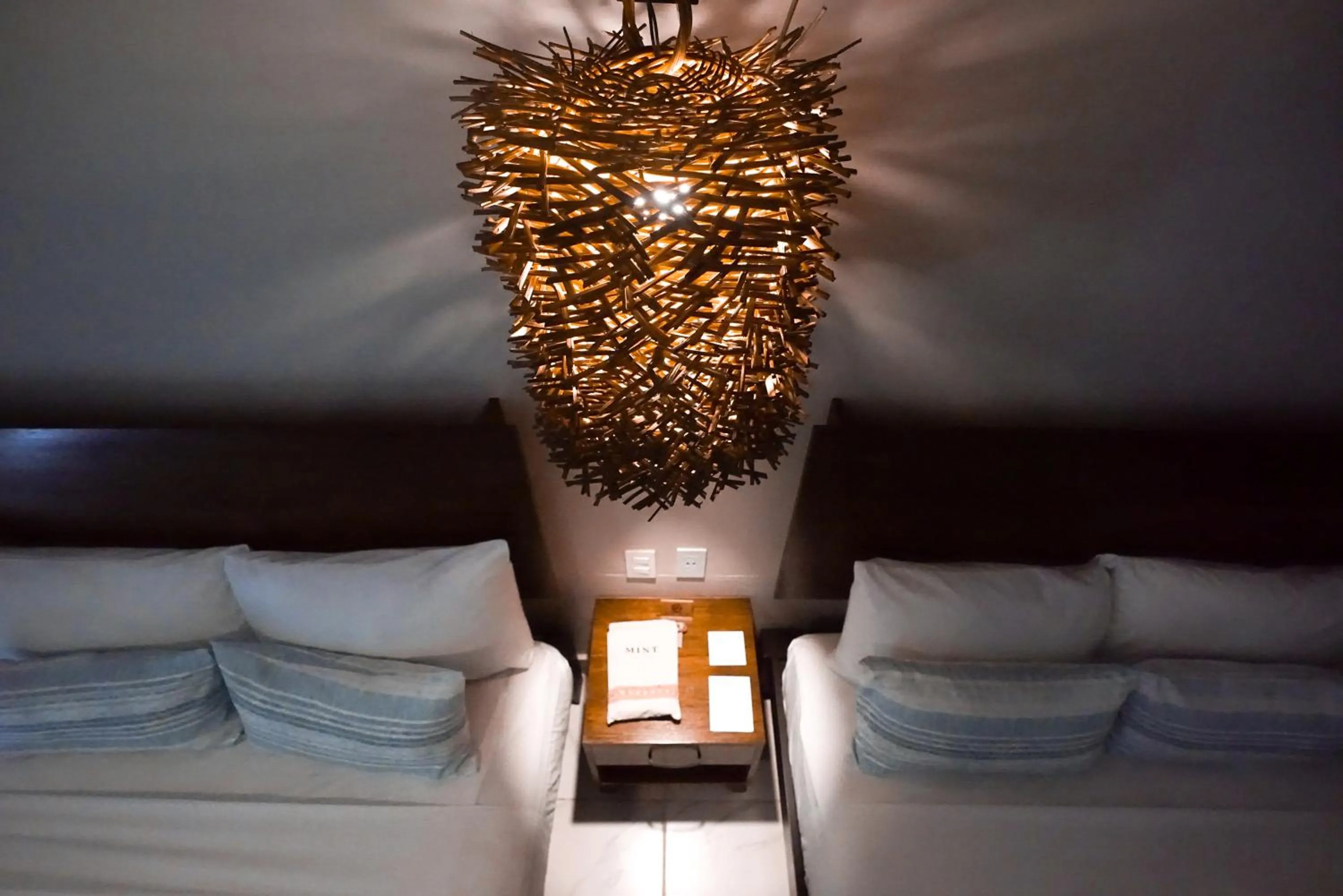 Bed in The Mint Resort Isla Mujeres