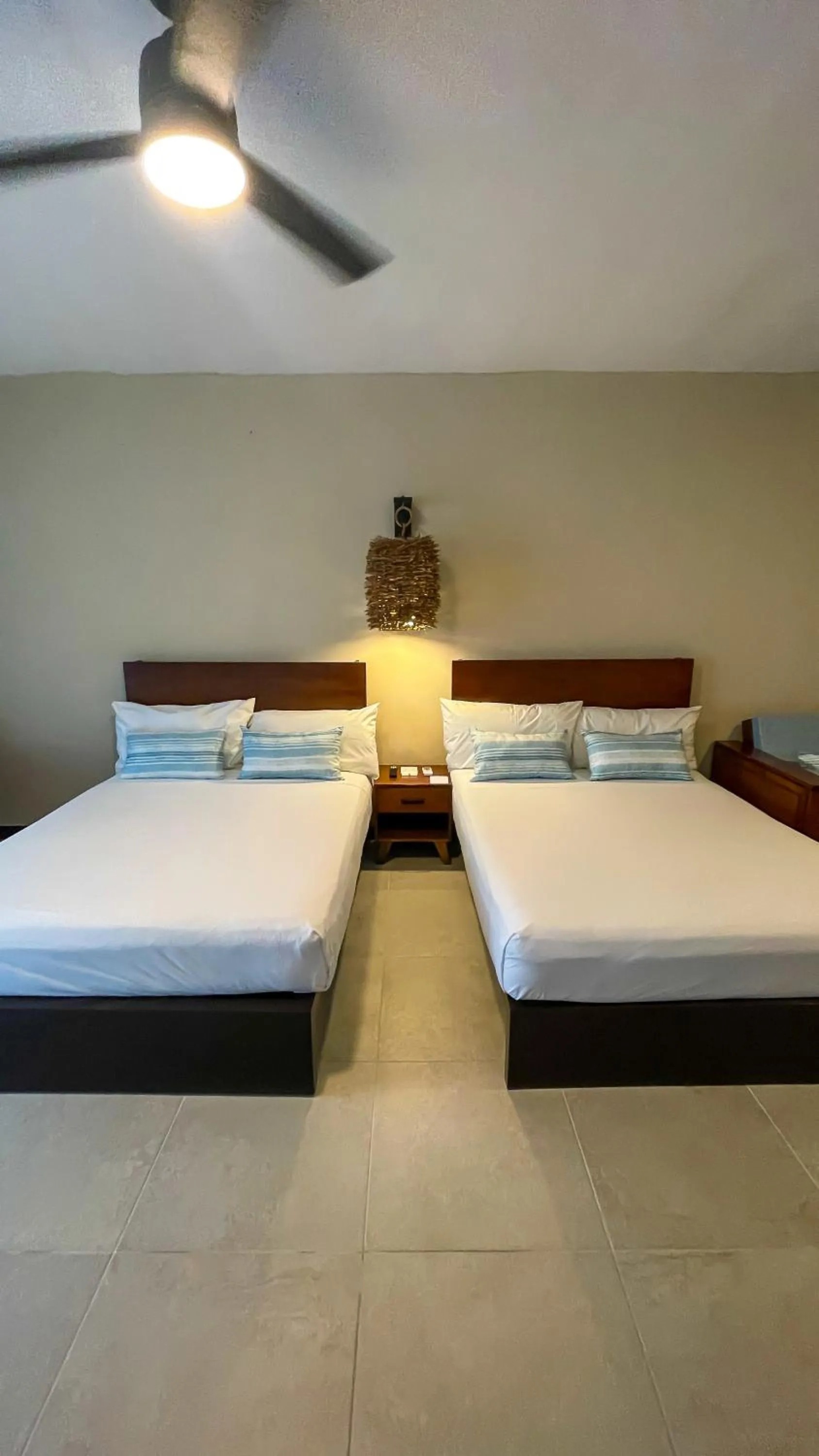 Bed in Ocean Drive Hotel