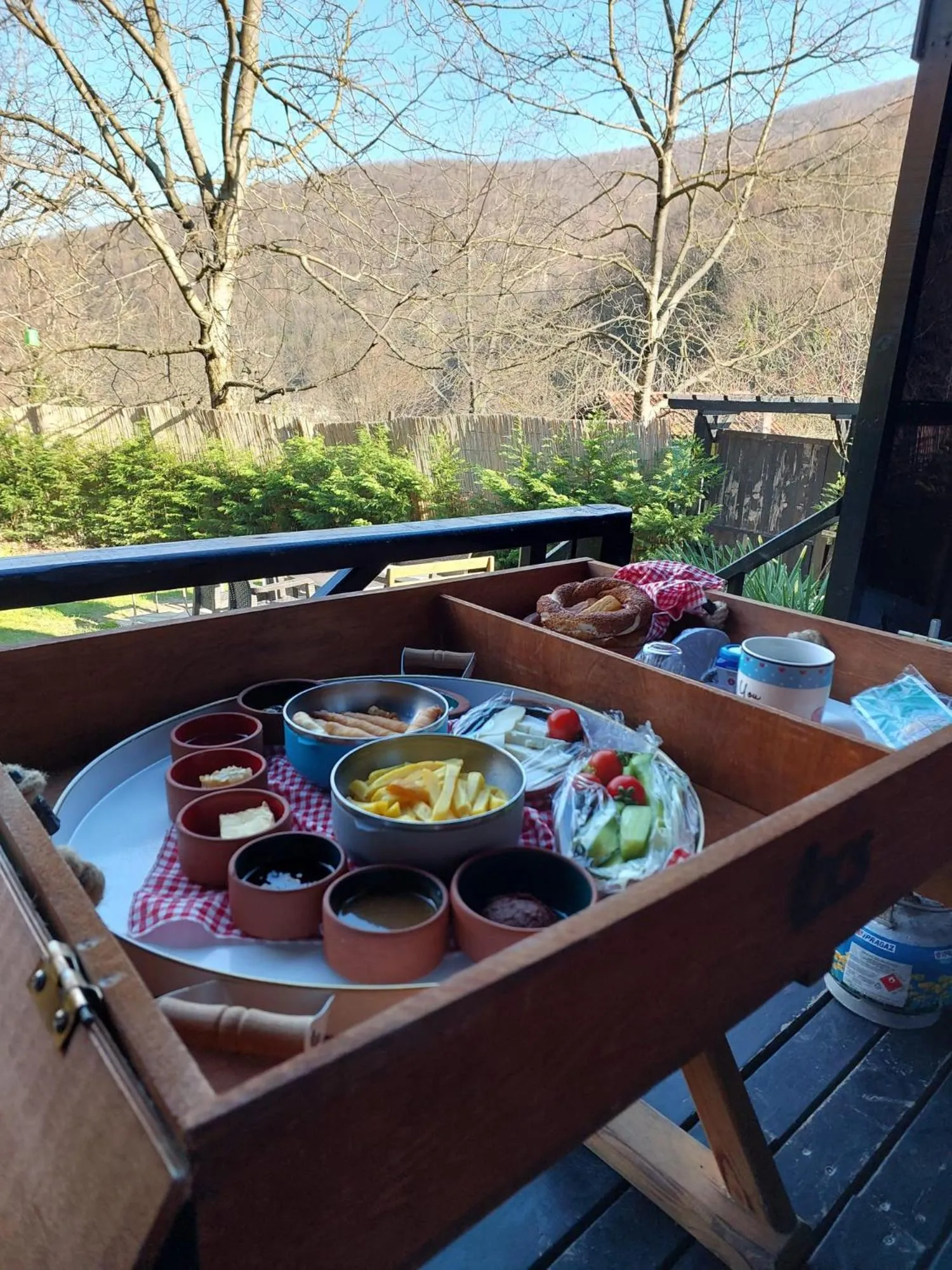Breakfast in Sapanca Çağlayan Bungalow
