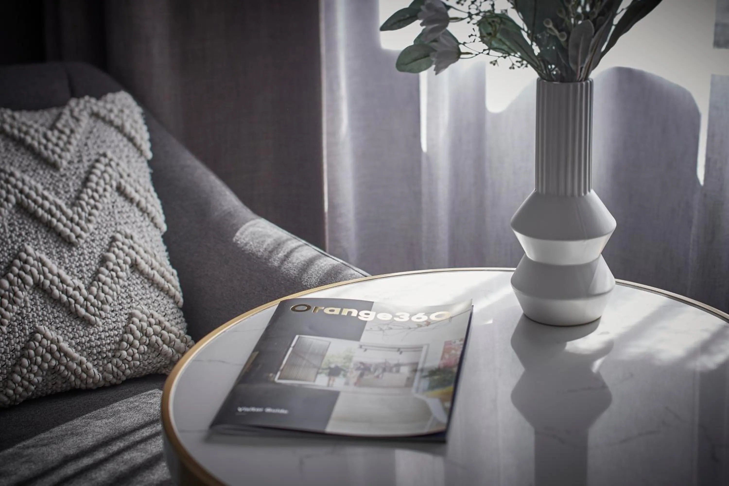 Living room in The Remington Orange