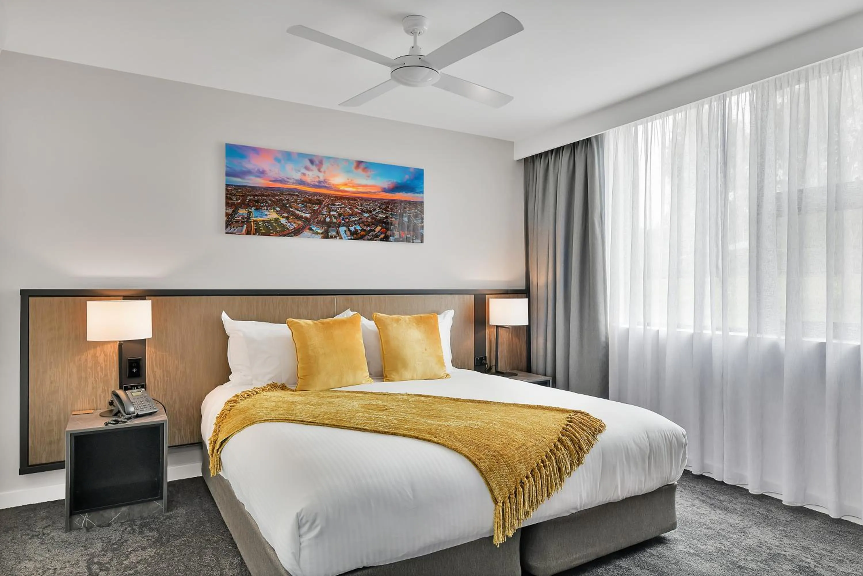 Bed in The Remington Orange