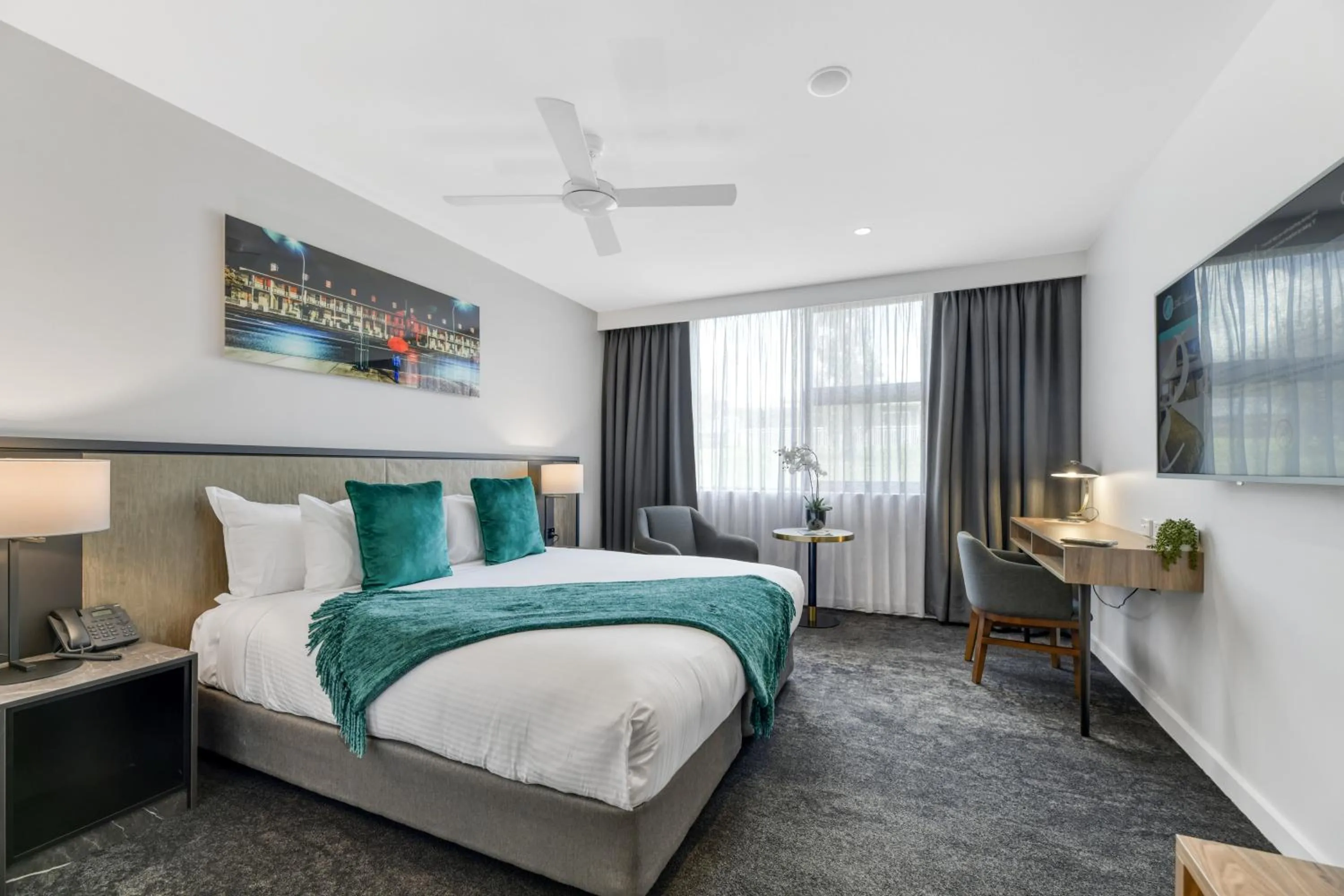 Bed in The Remington Orange