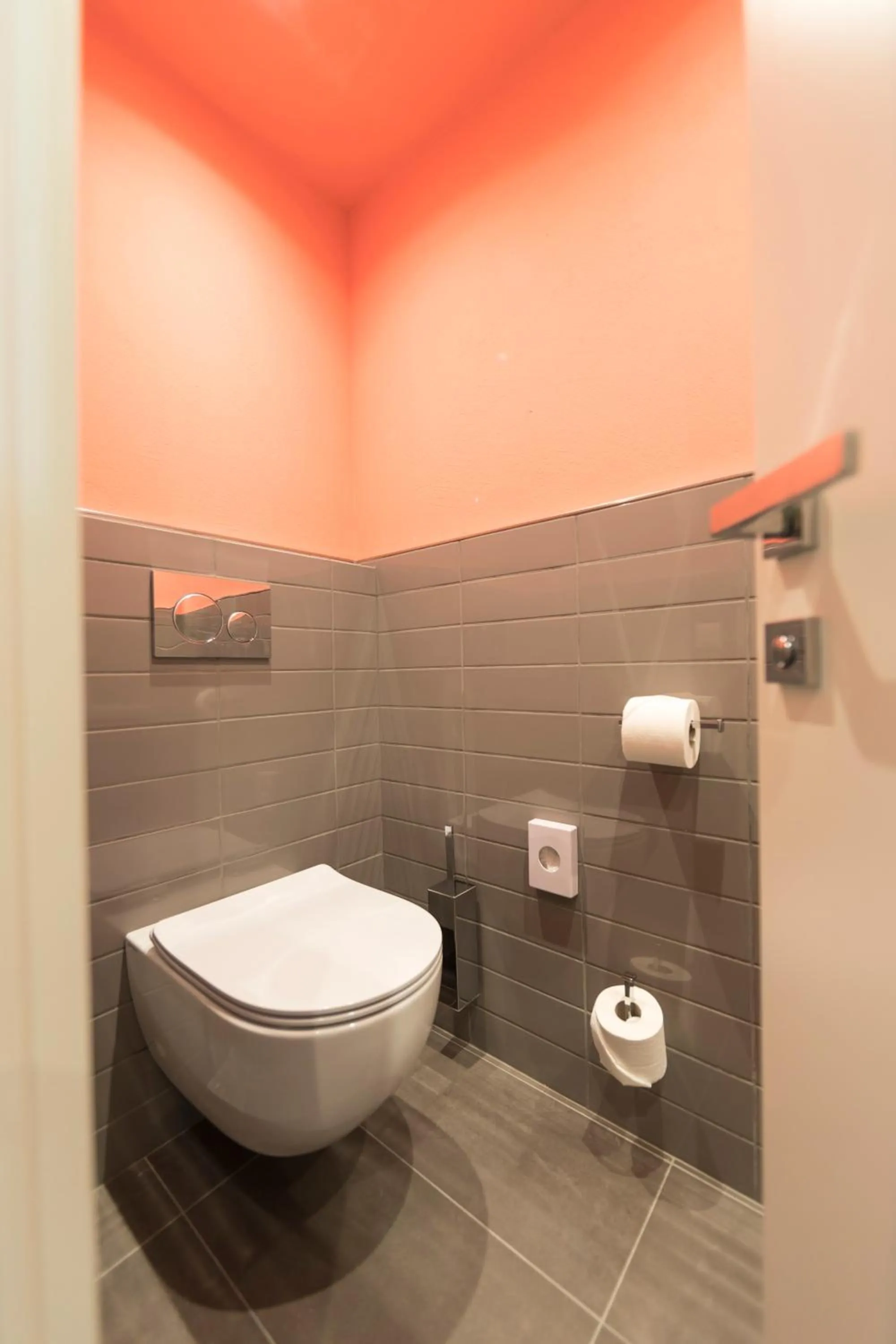 Toilet in Hotel Rosatsch