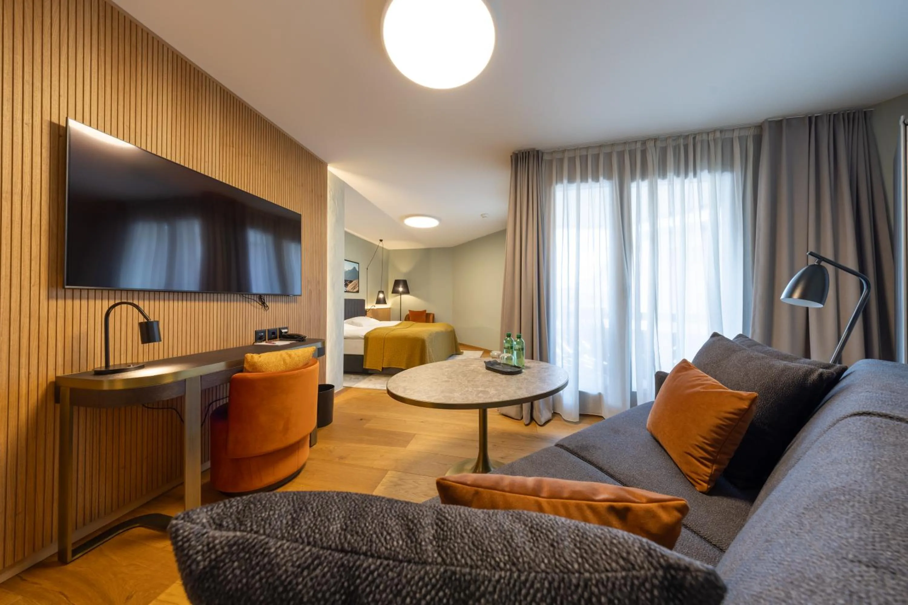 Living room in Hotel Rosatsch