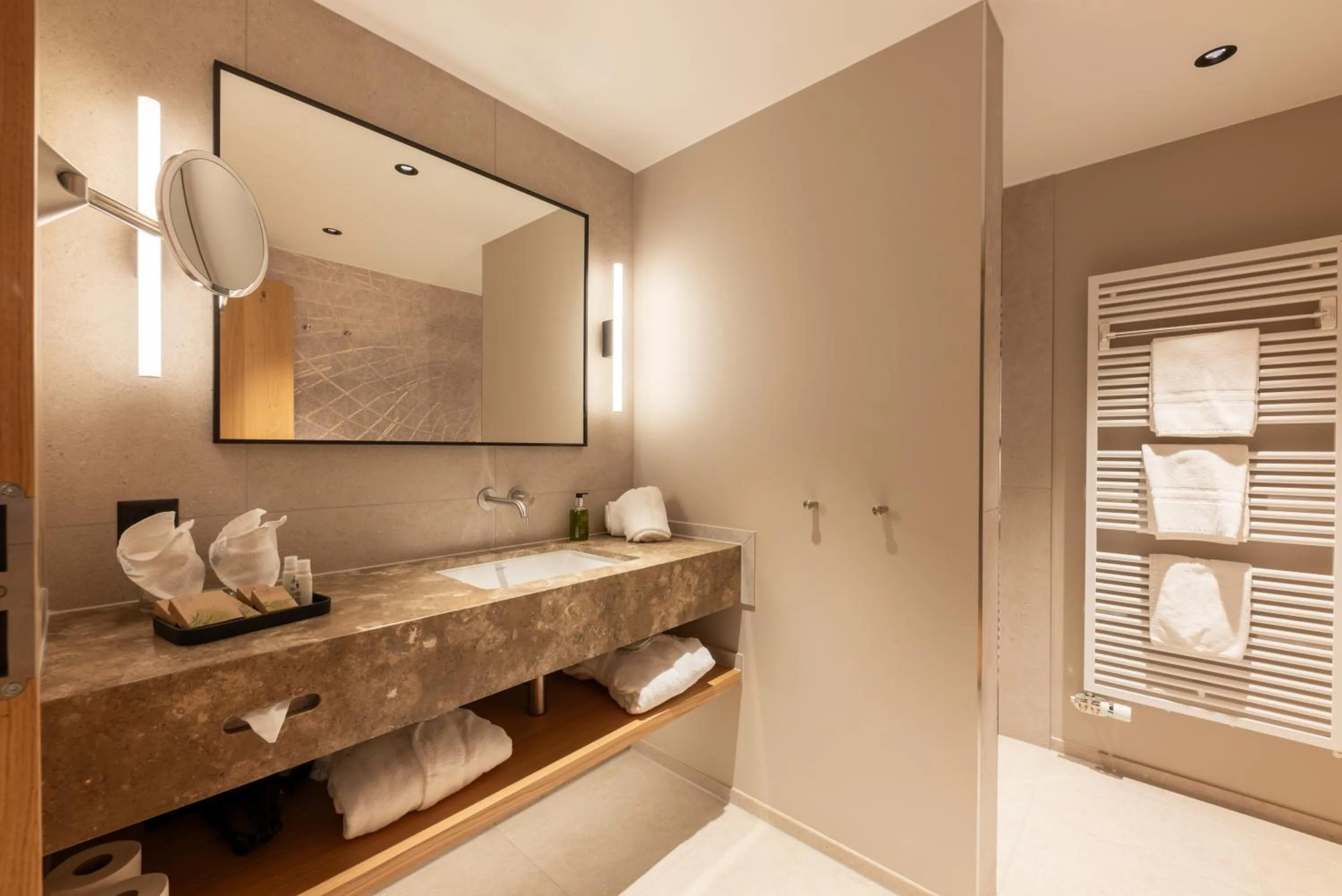 Bathroom in Hotel Rosatsch