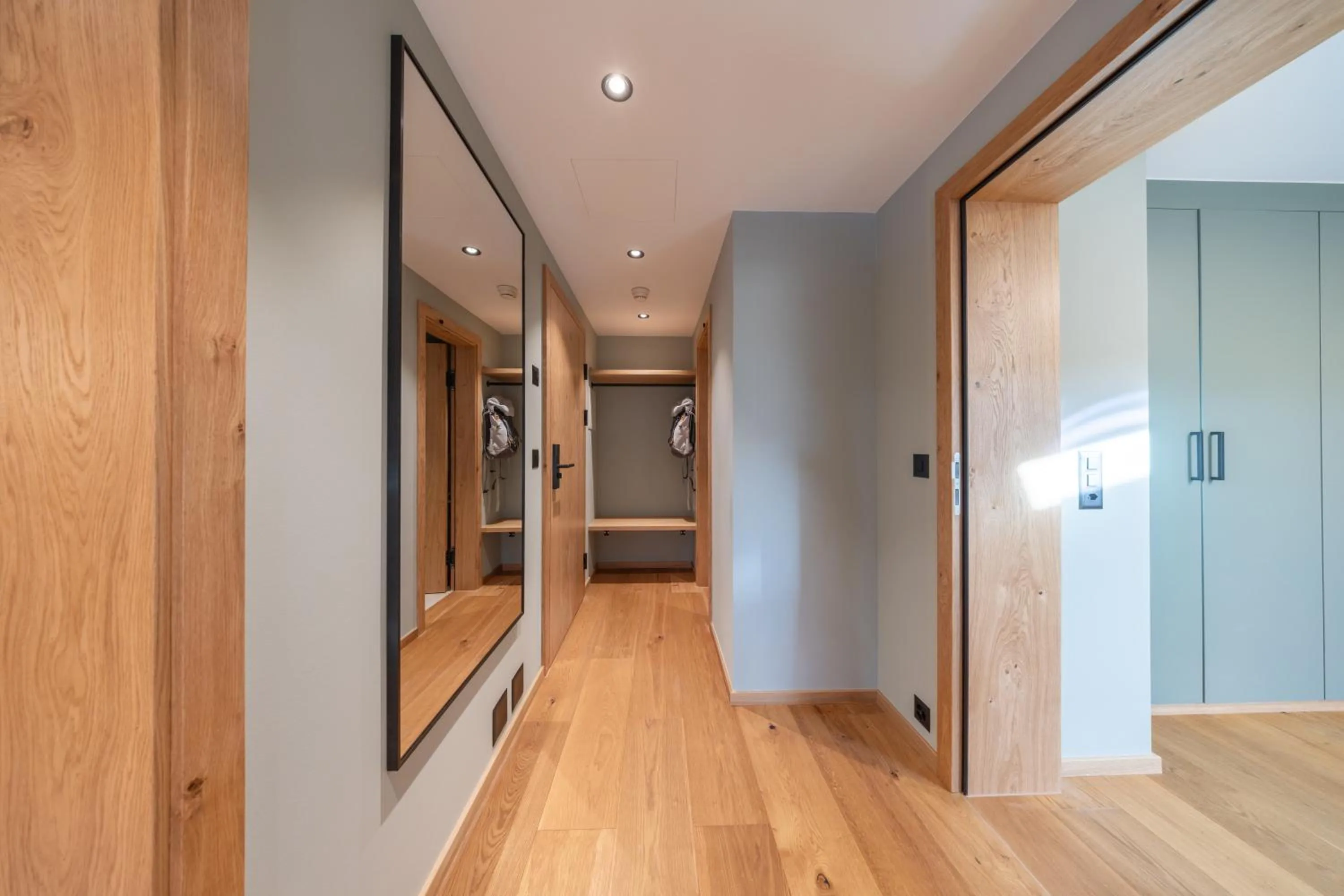 wardrobe in Hotel Rosatsch