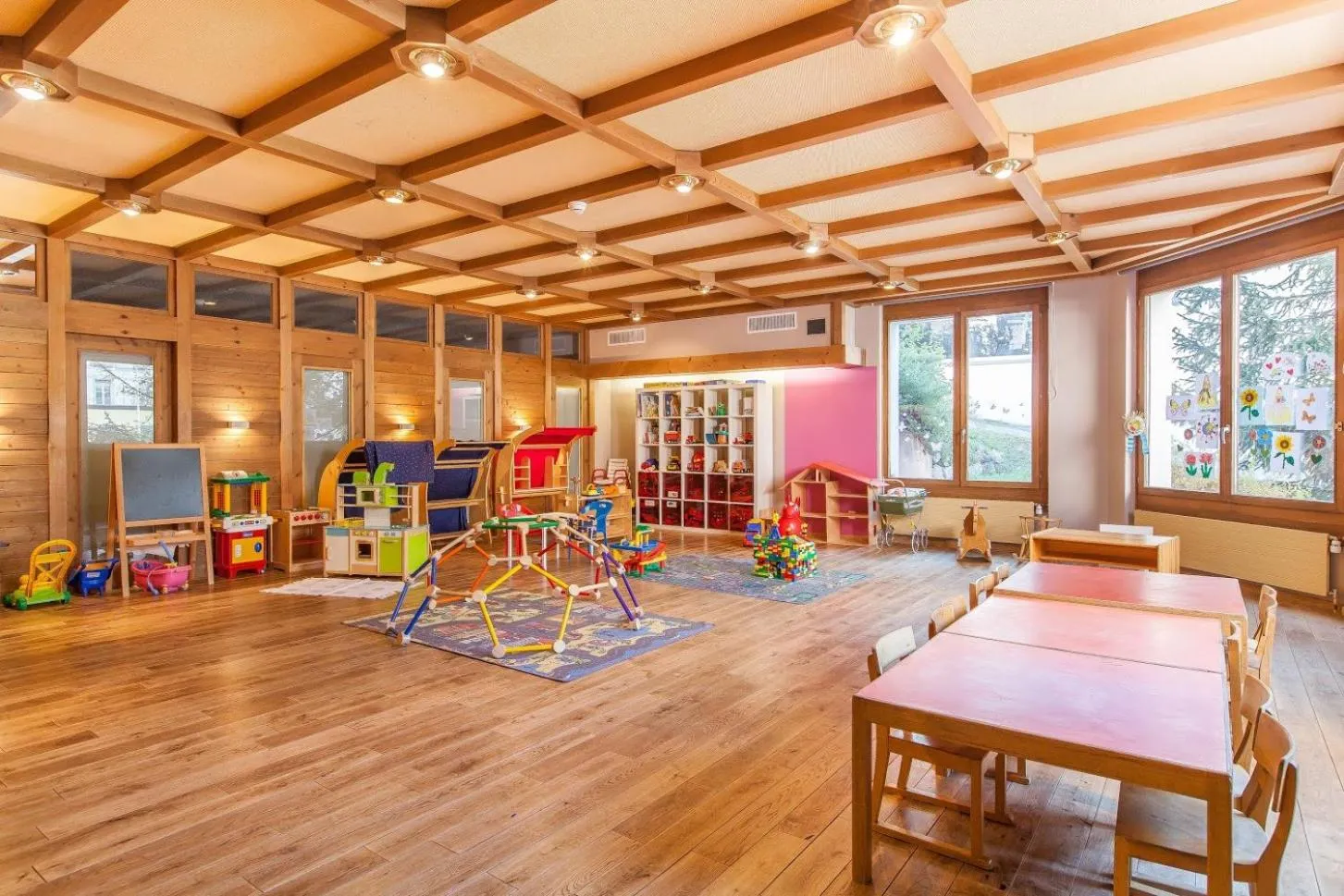 Kids's club in Hotel Rosatsch