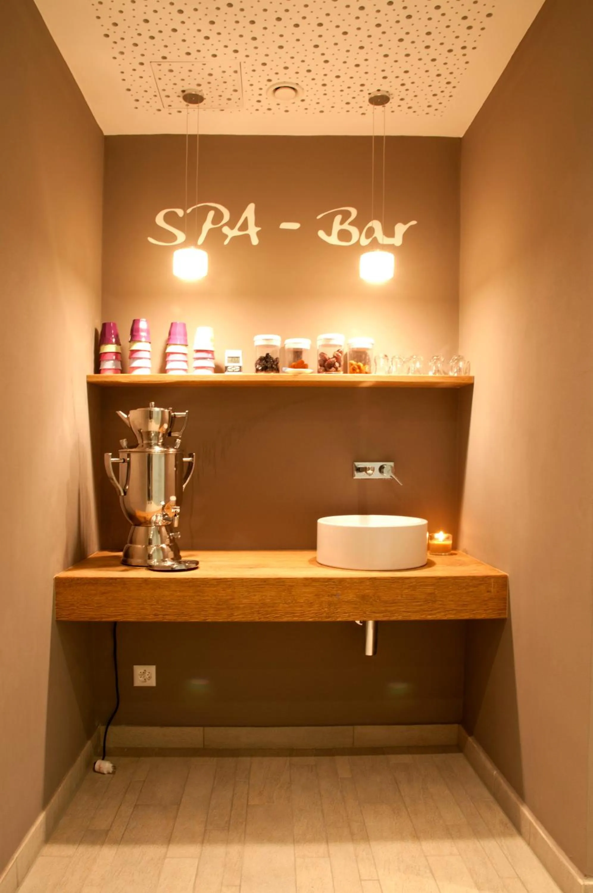 Spa and wellness centre/facilities in Hotel Rosatsch