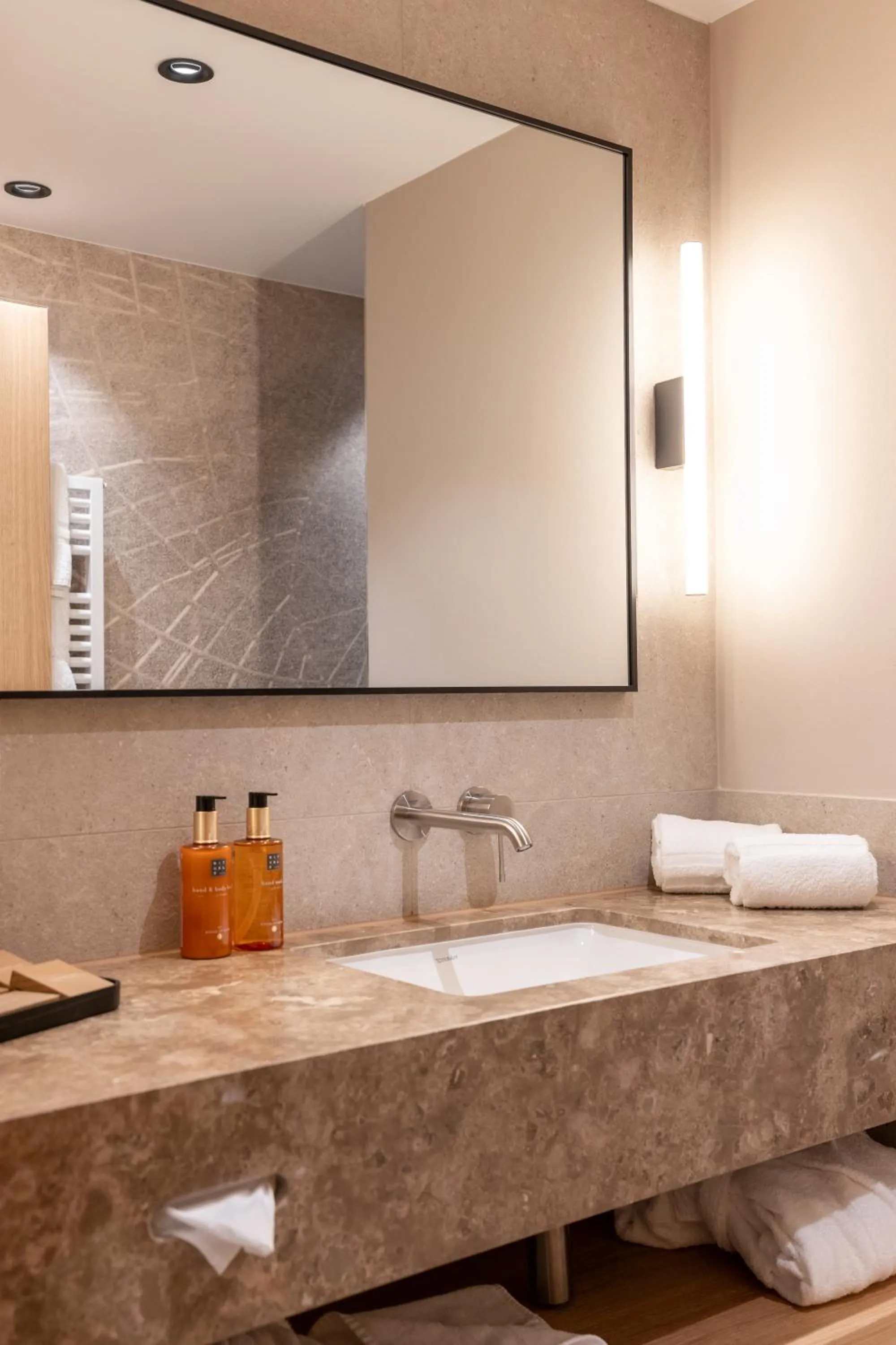 Bathroom in Hotel Rosatsch