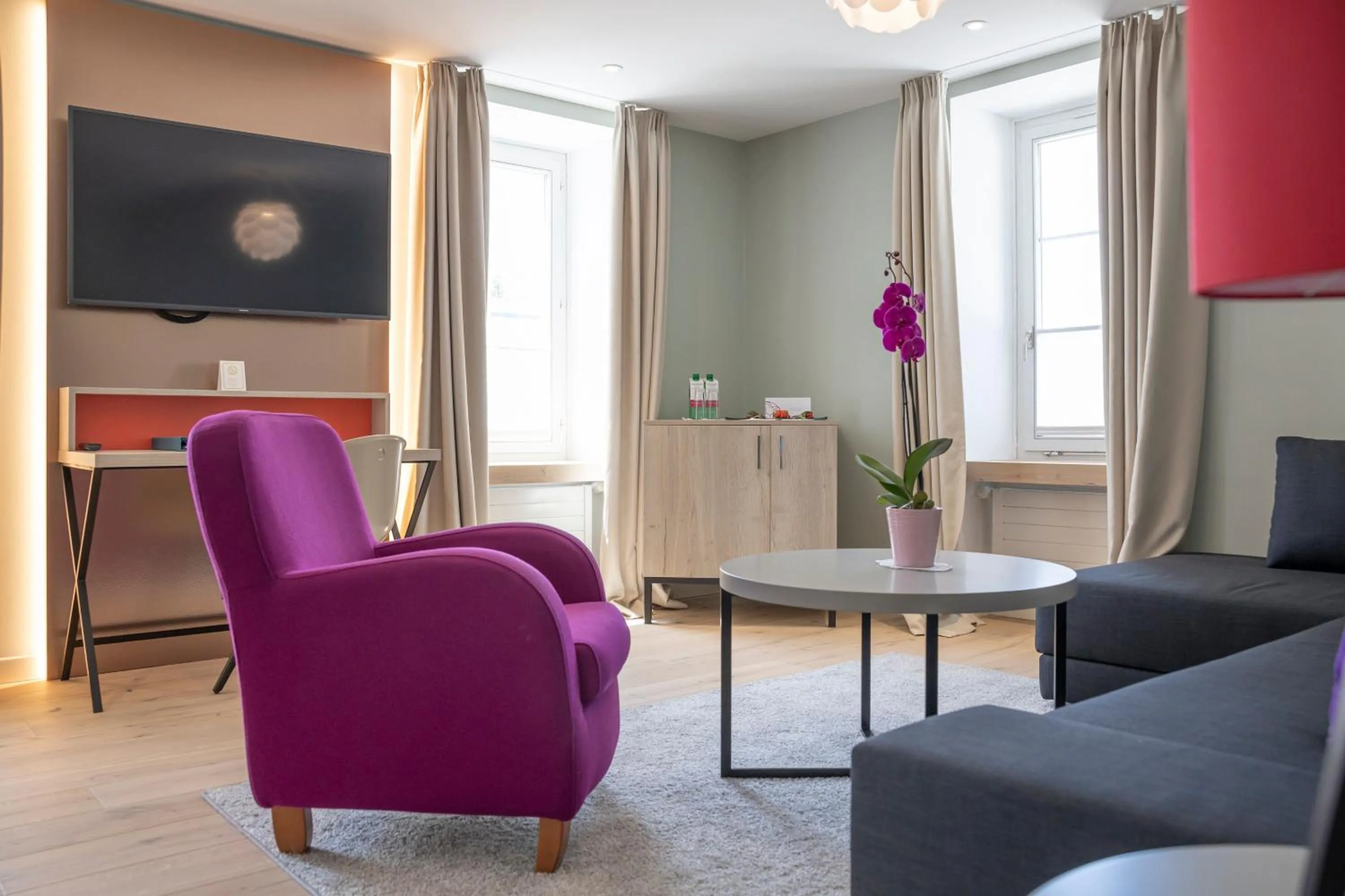 Living room in Hotel Rosatsch