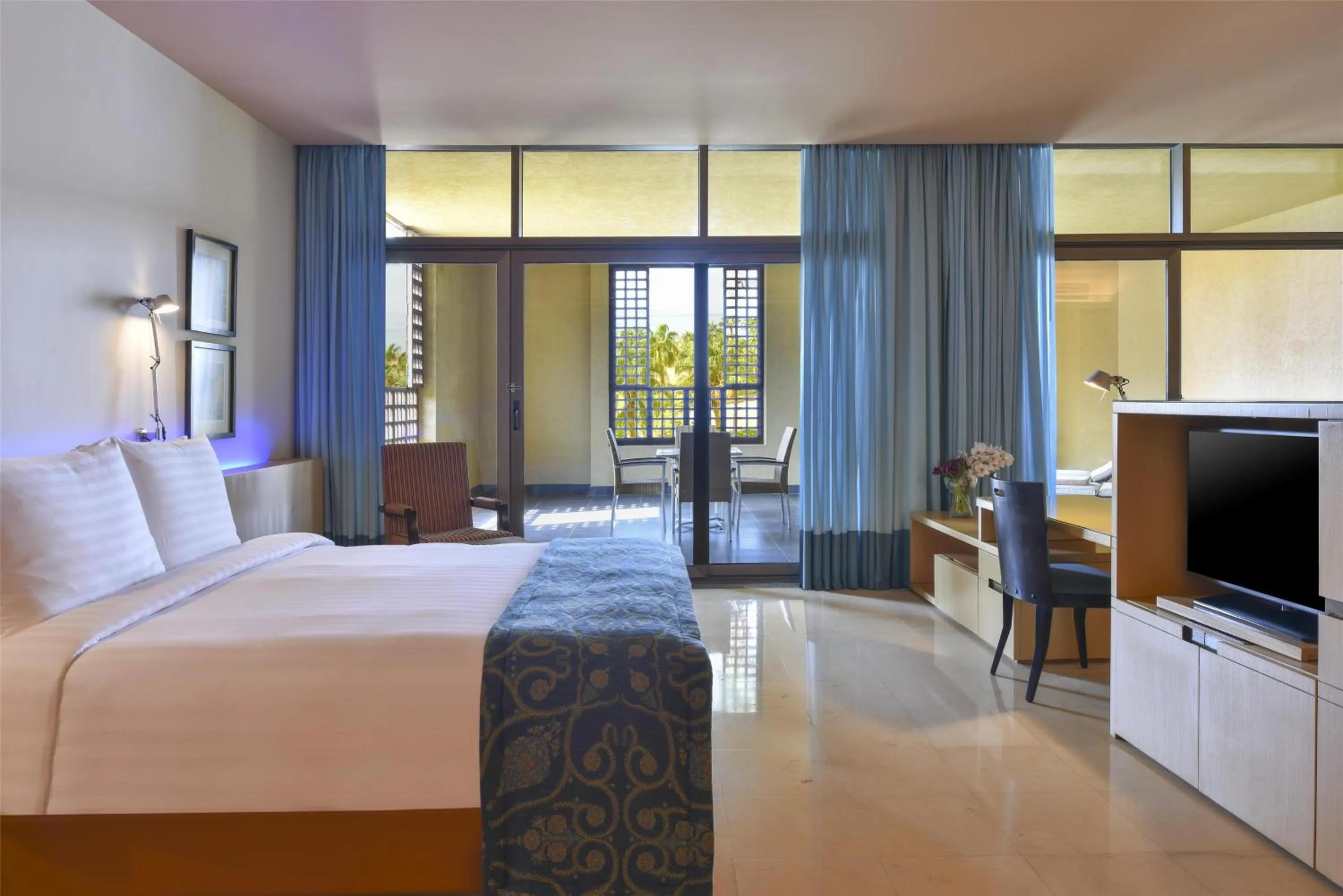 Photo of the whole room, Bed in Kempinski Hotel Ishtar Dead Sea