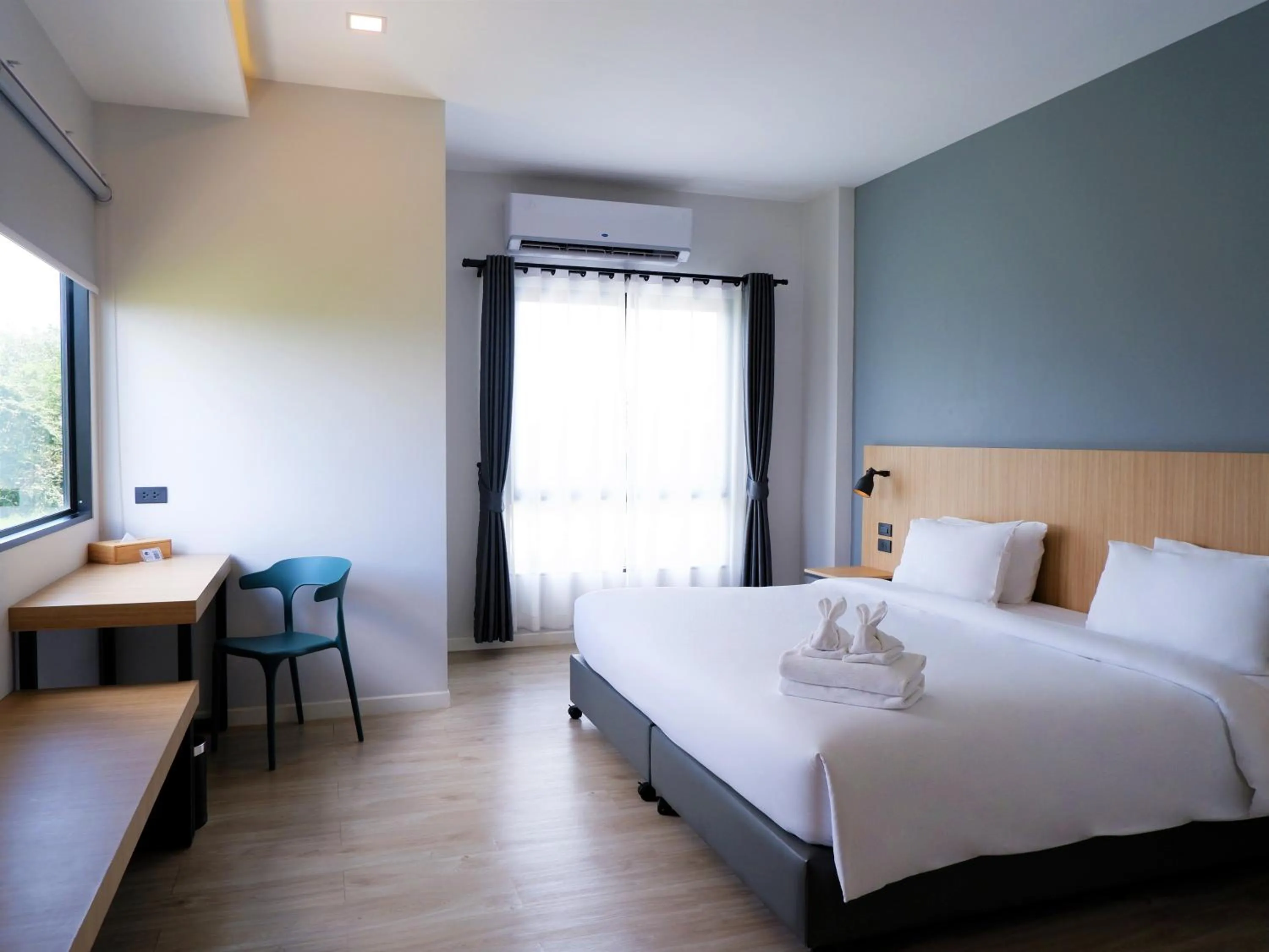 Bedroom, Bed in bliQ Hotel Chanthaburi