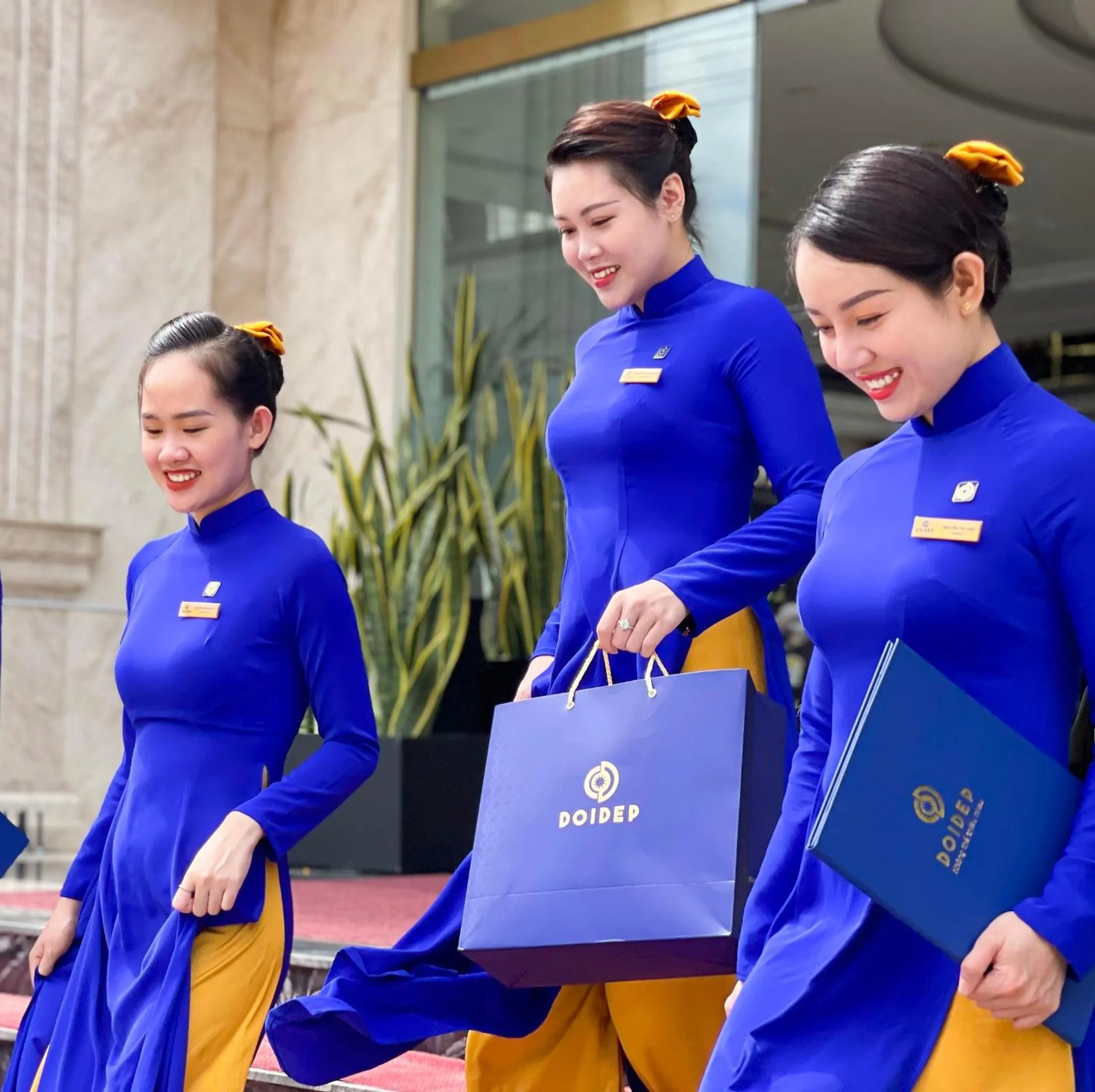Staff in Sandals Vista Hotel