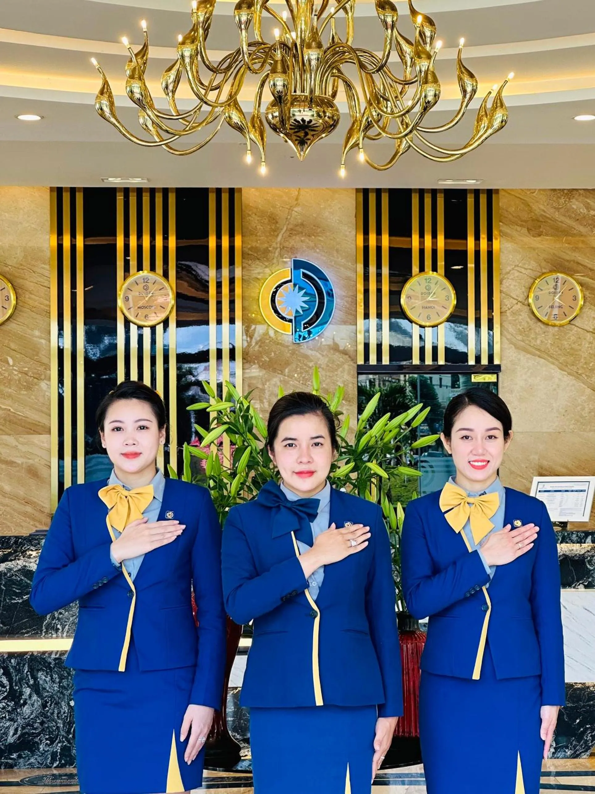 Staff in Sandals Vista Hotel