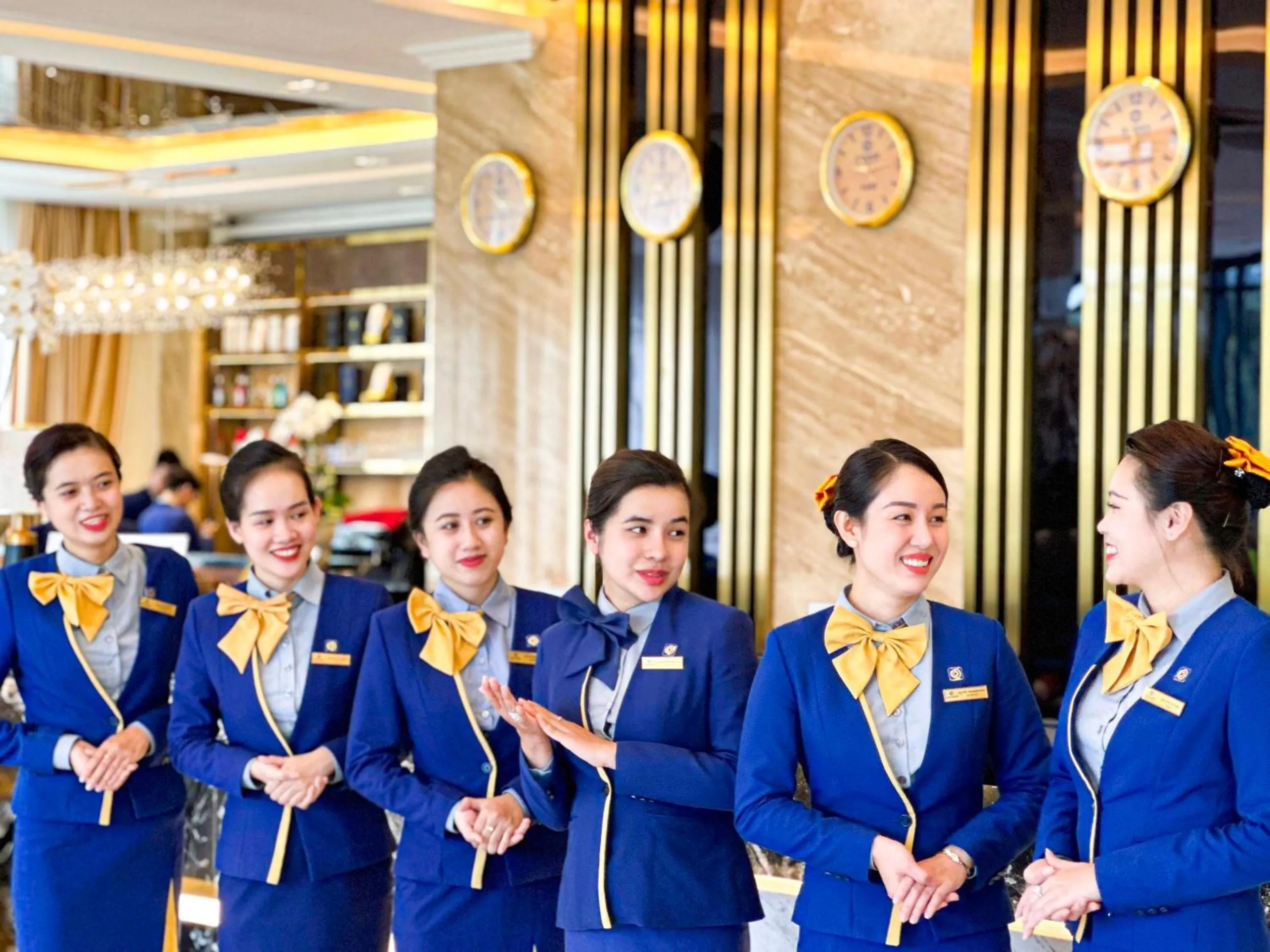 Staff in Sandals Vista Hotel