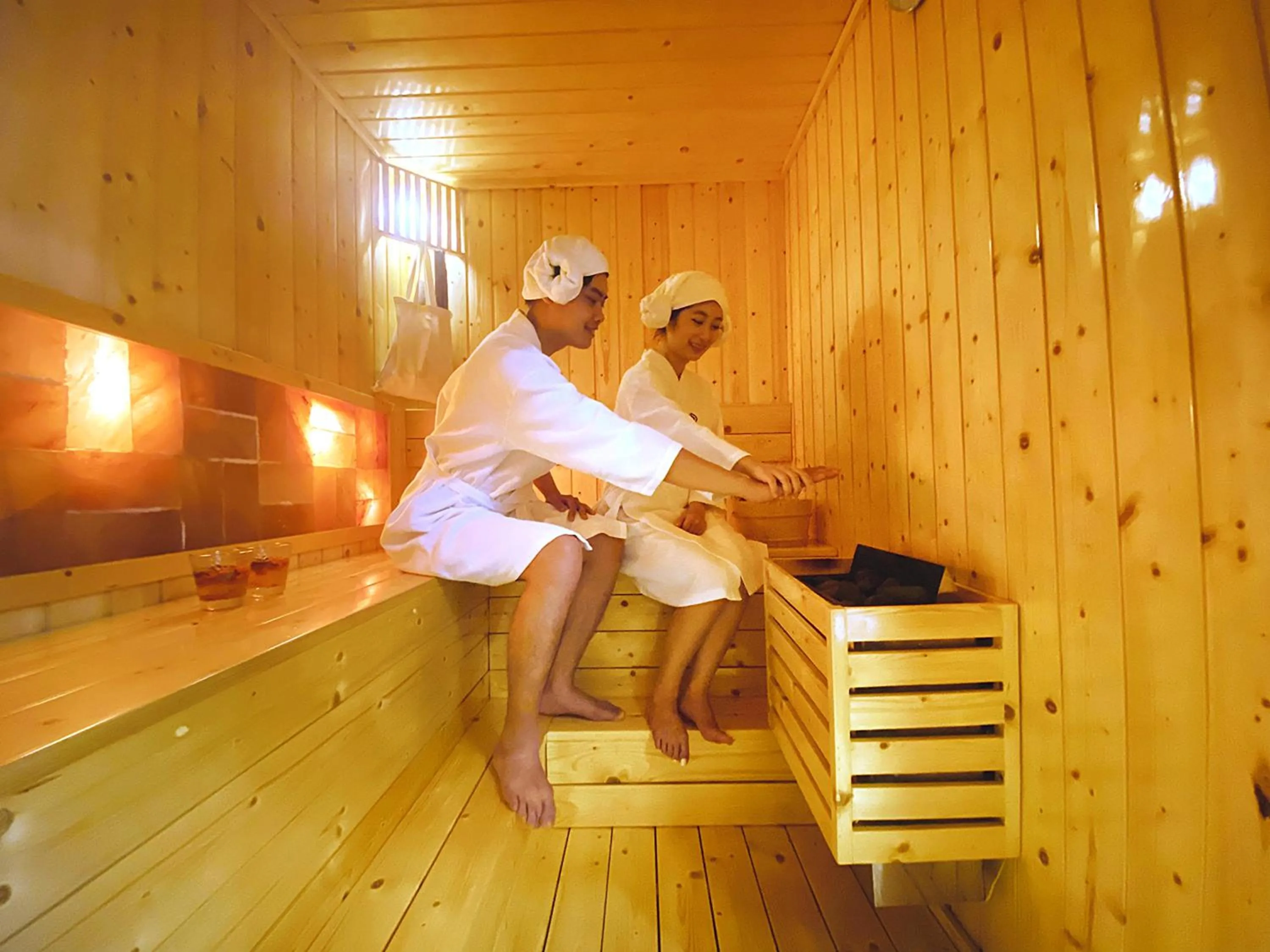 Sauna in Sandals Vista Hotel