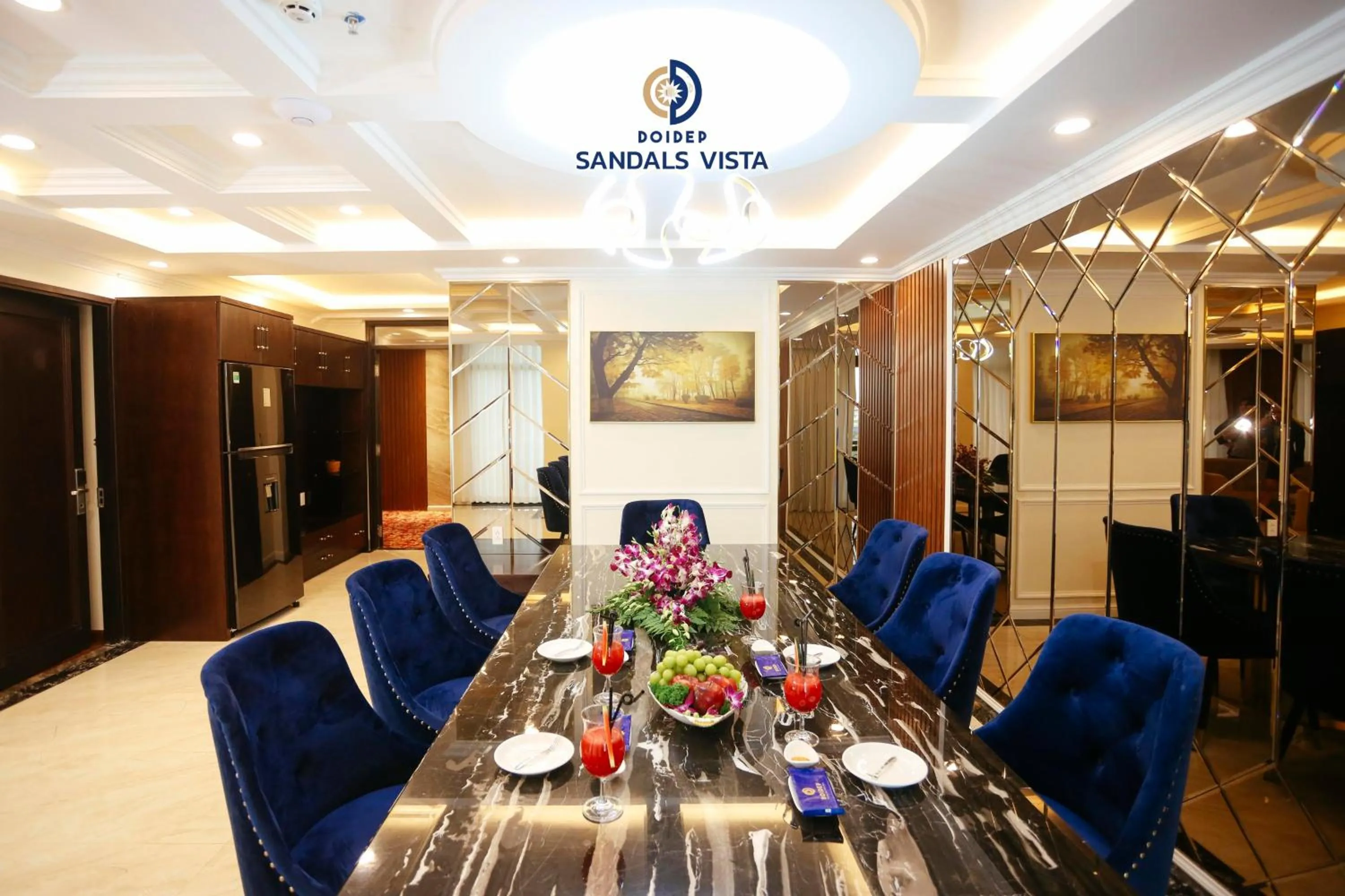 Living room in Sandals Vista Hotel