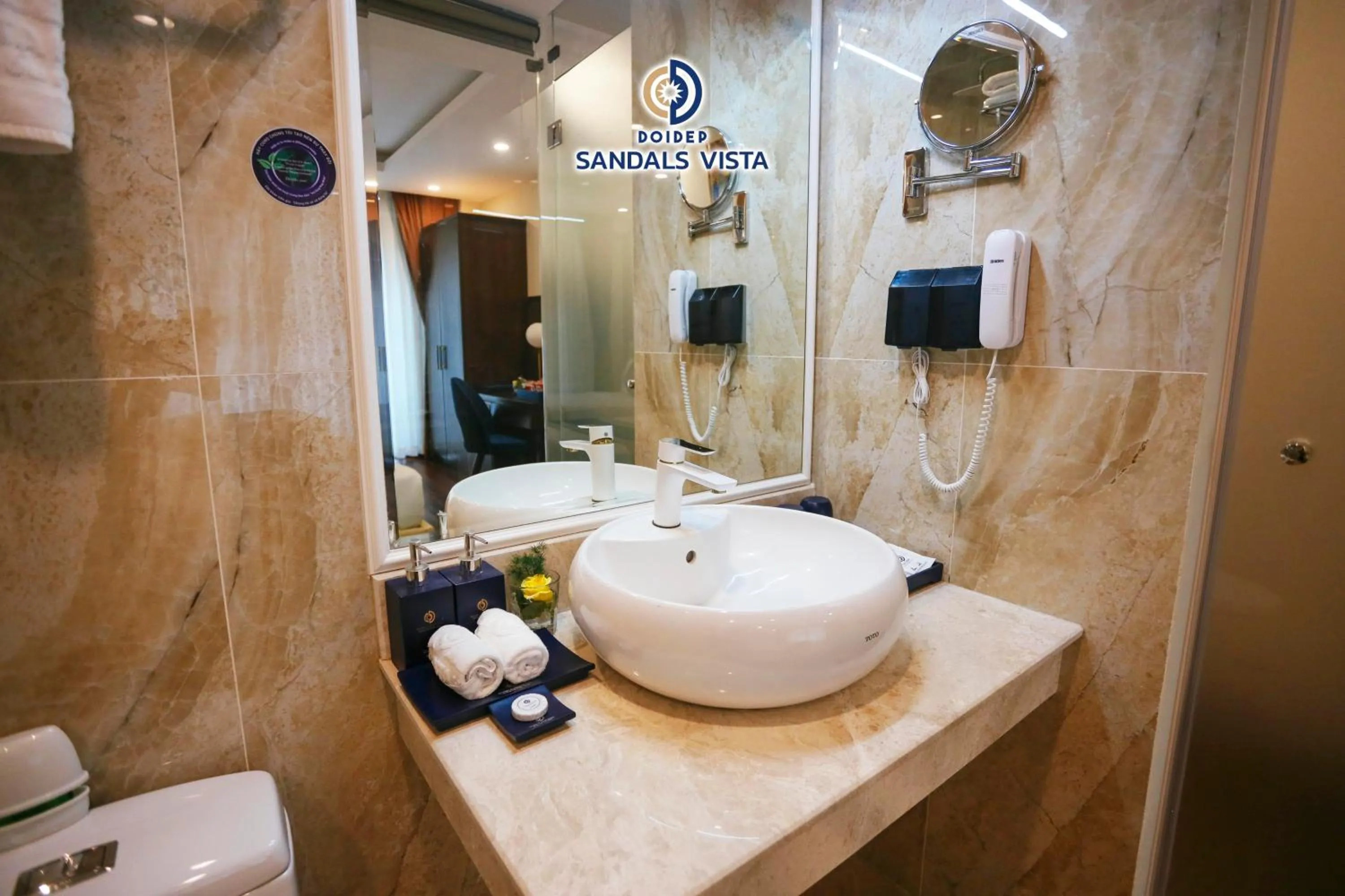 Shower in Sandals Vista Hotel