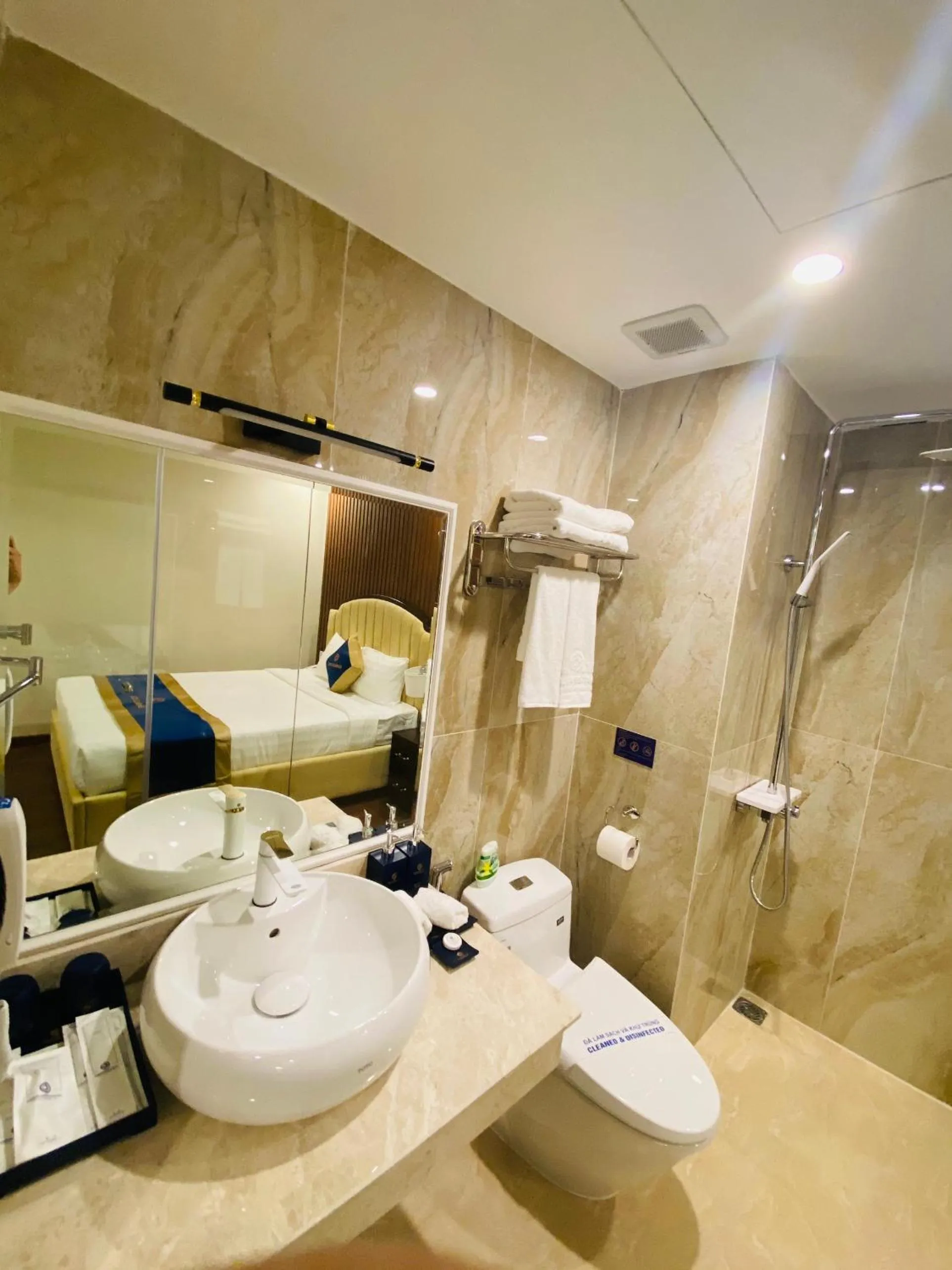 Shower in Sandals Vista Hotel