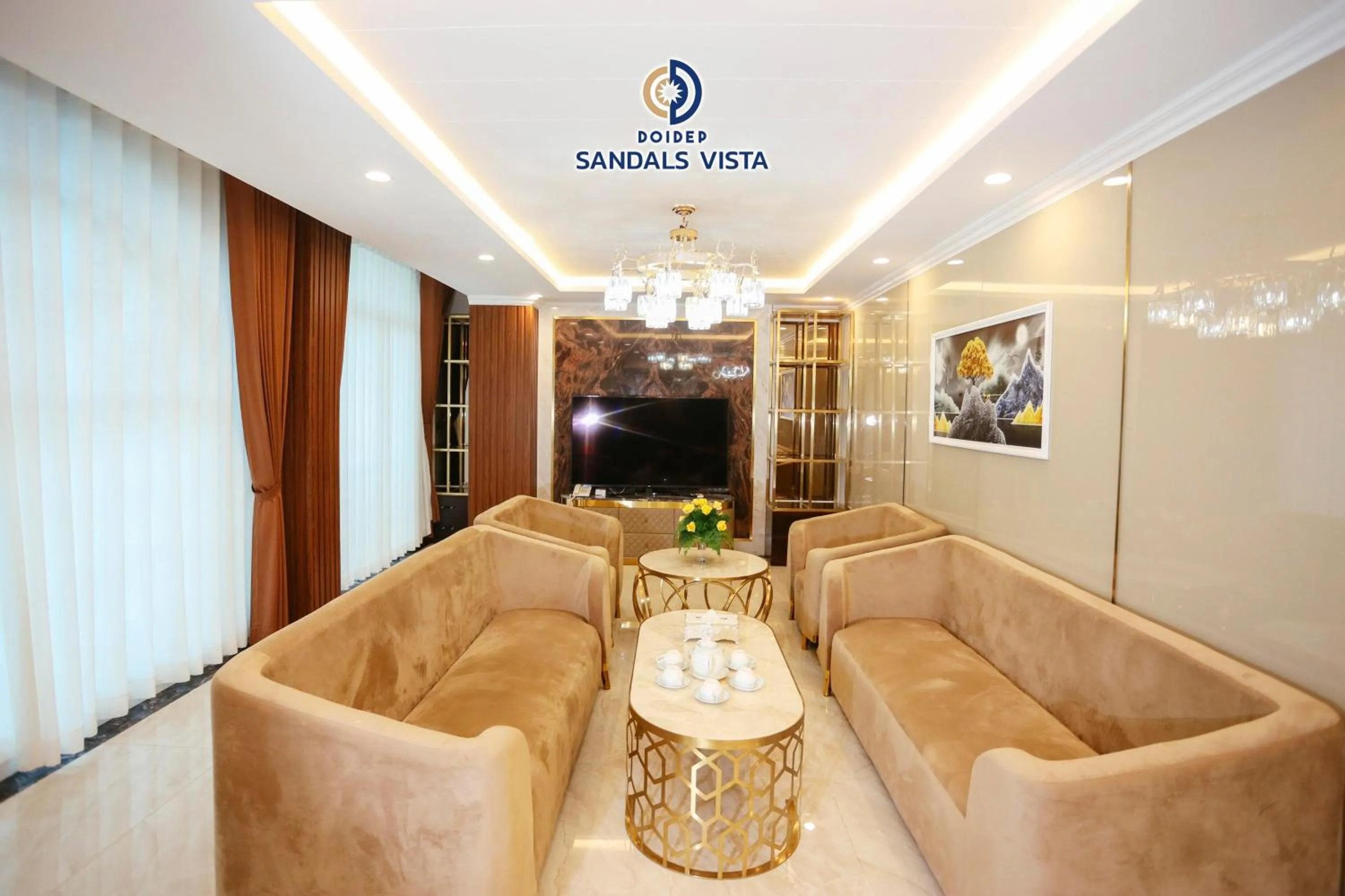 TV and multimedia in Sandals Vista Hotel