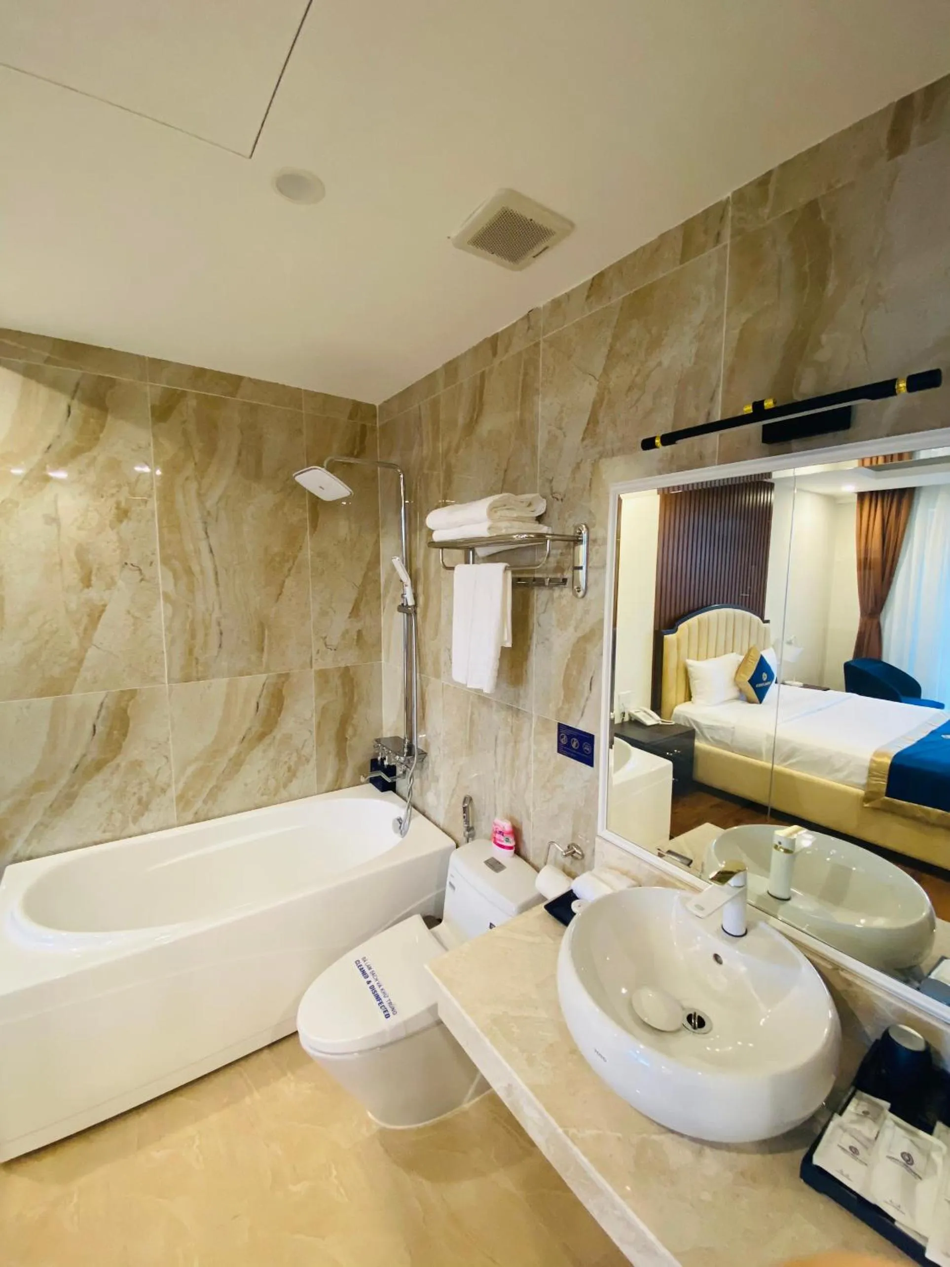 Shower in Sandals Vista Hotel