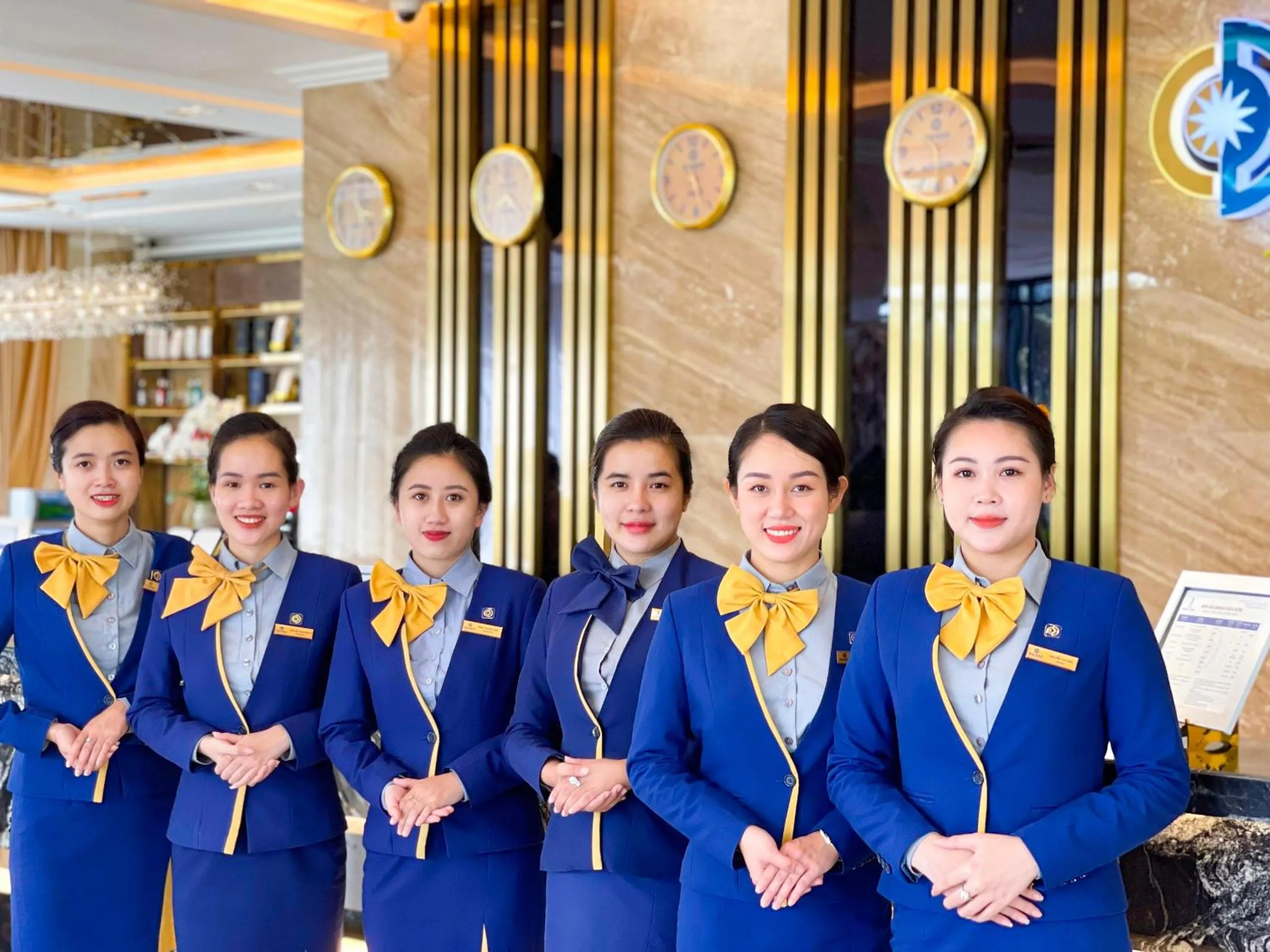 Staff in Sandals Vista Hotel