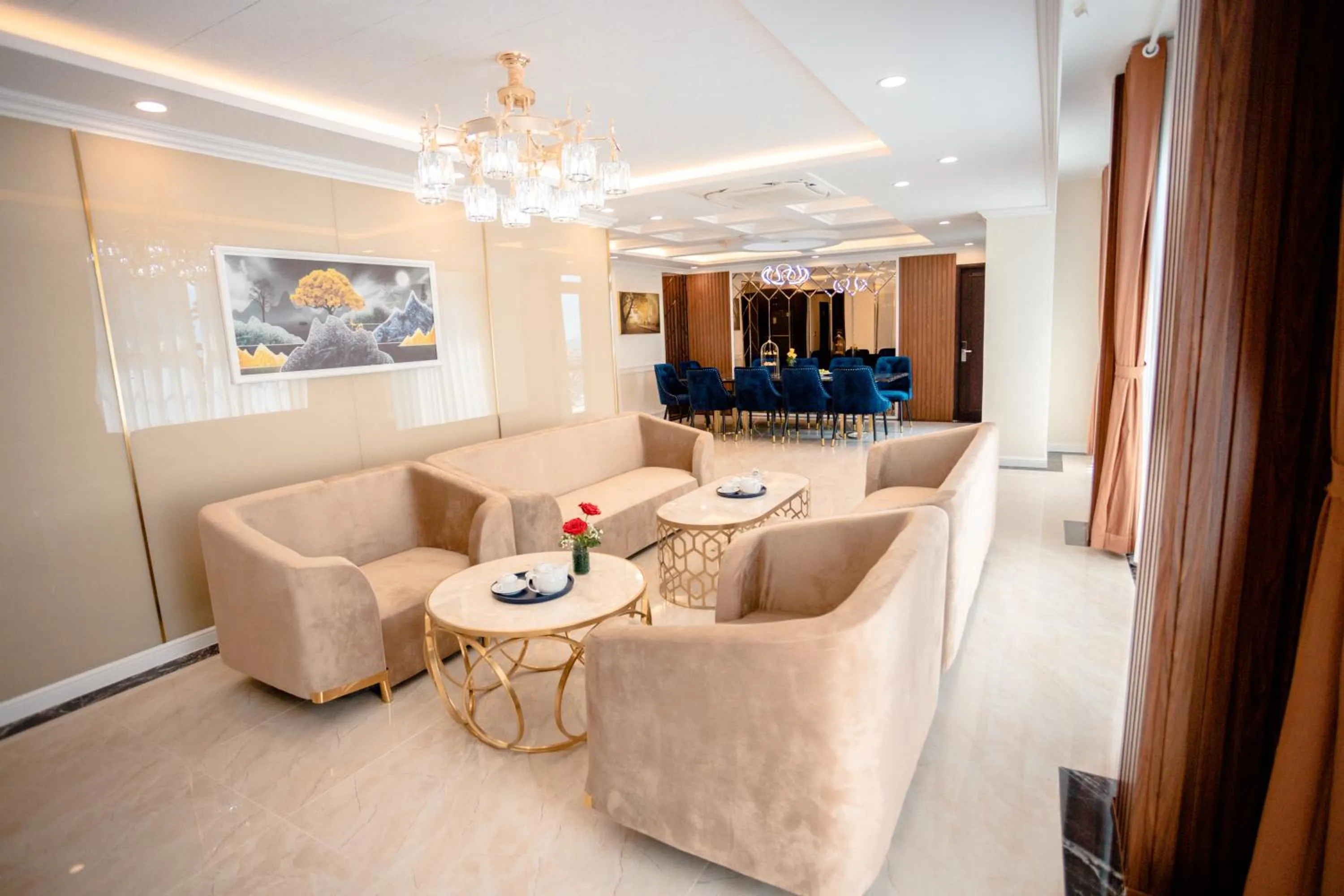 Living room in Sandals Vista Hotel