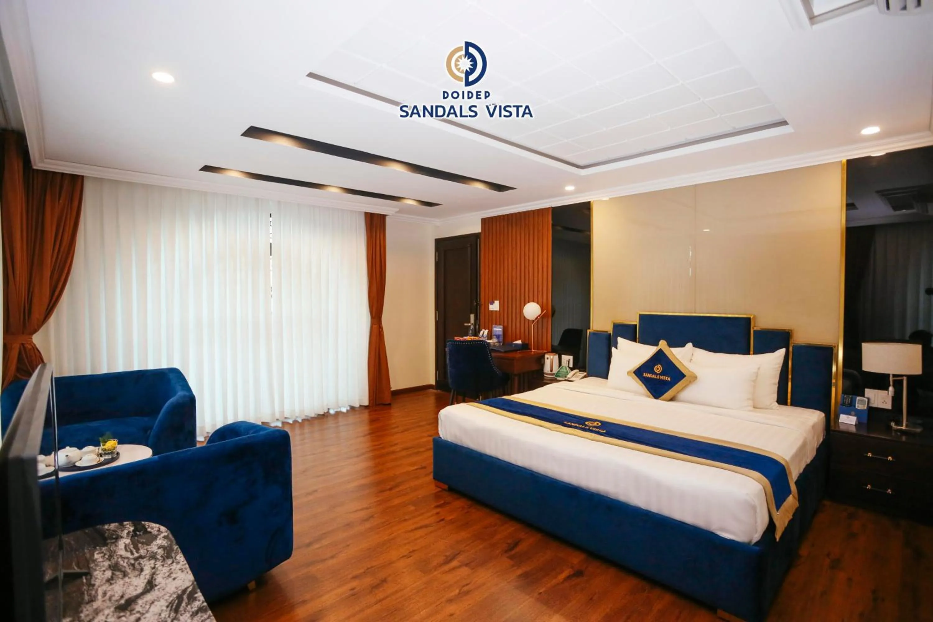 Photo of the whole room, Bed in Sandals Vista Hotel