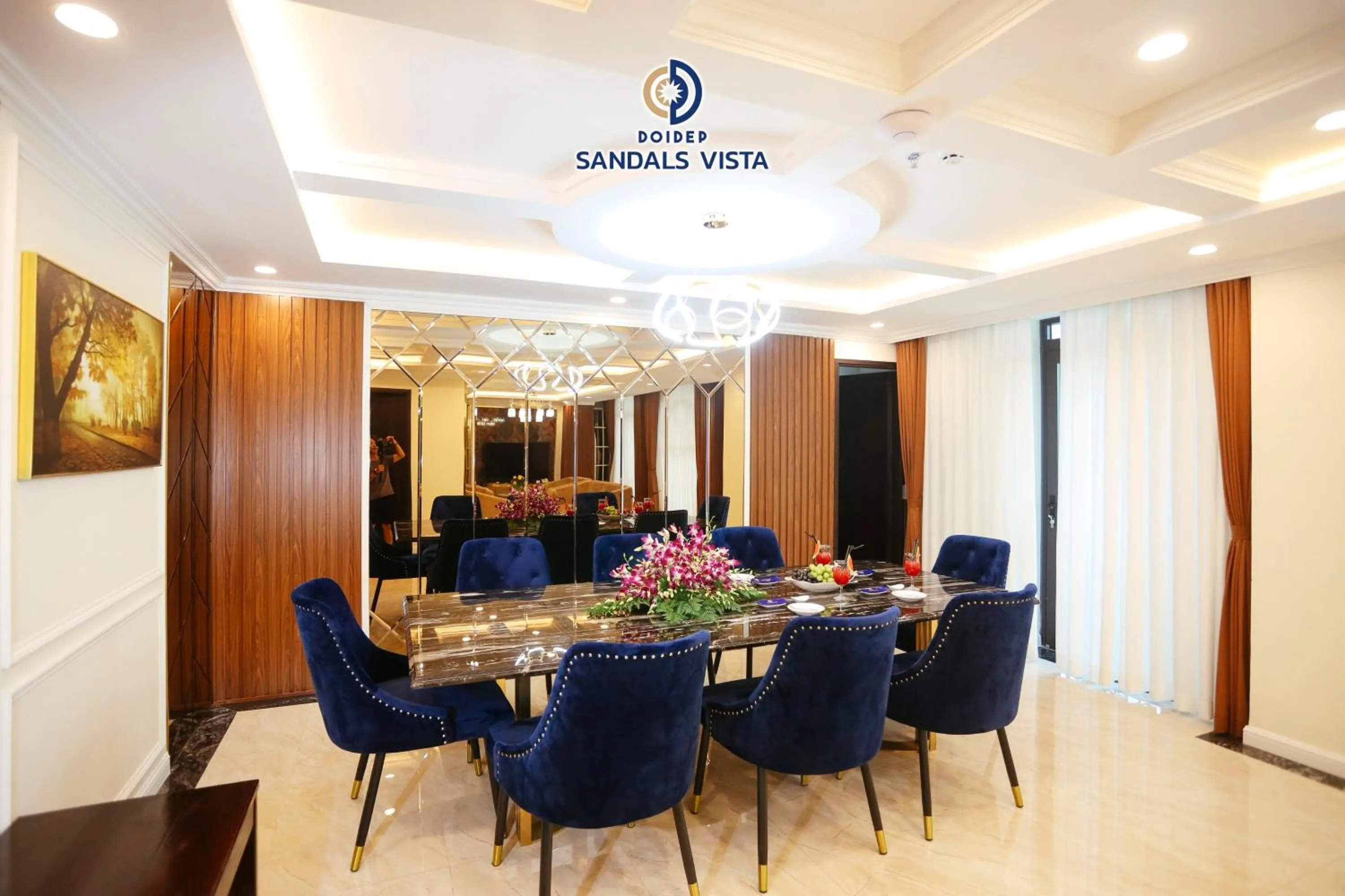 Living room in Sandals Vista Hotel