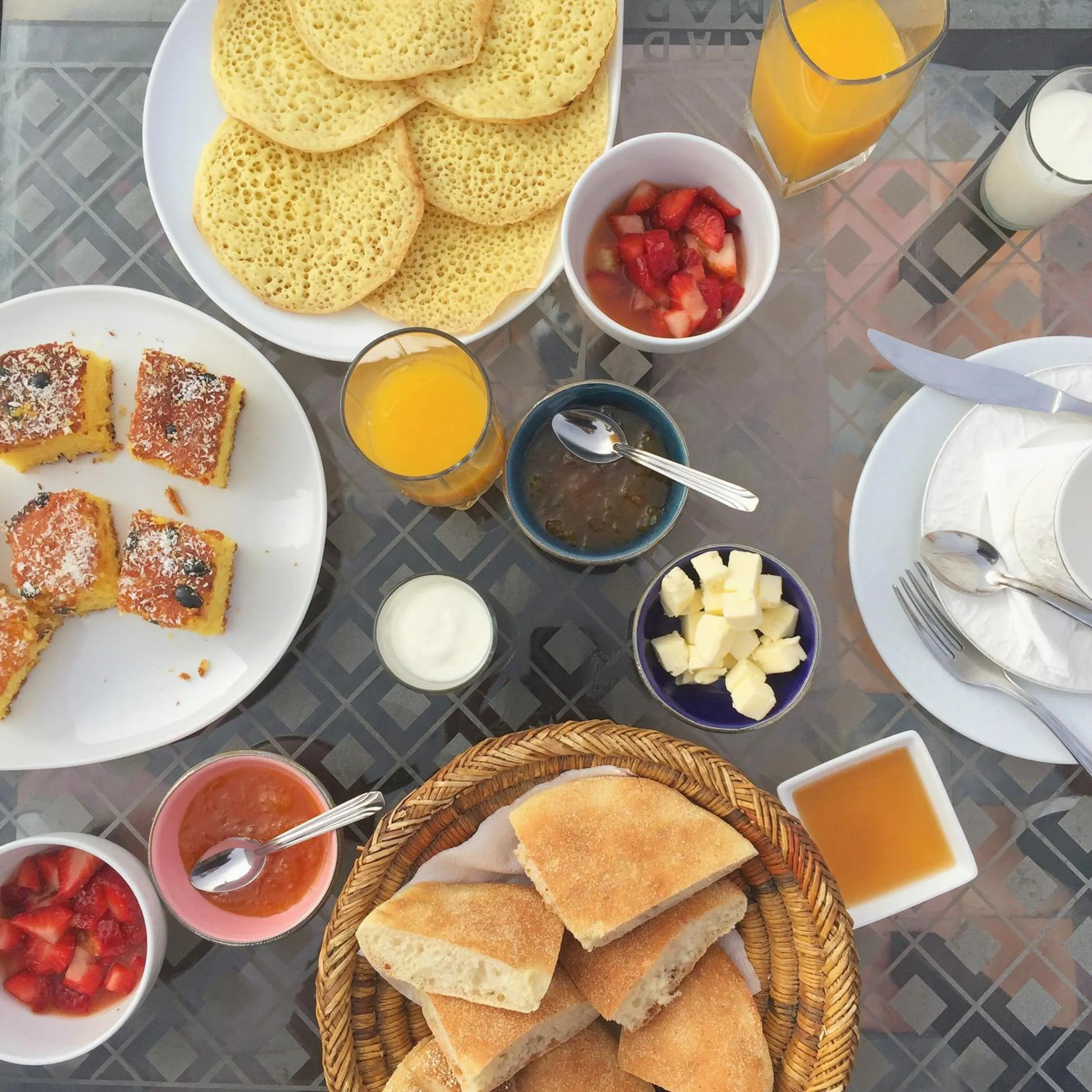 Breakfast in Riad Zarka By La Siredrah