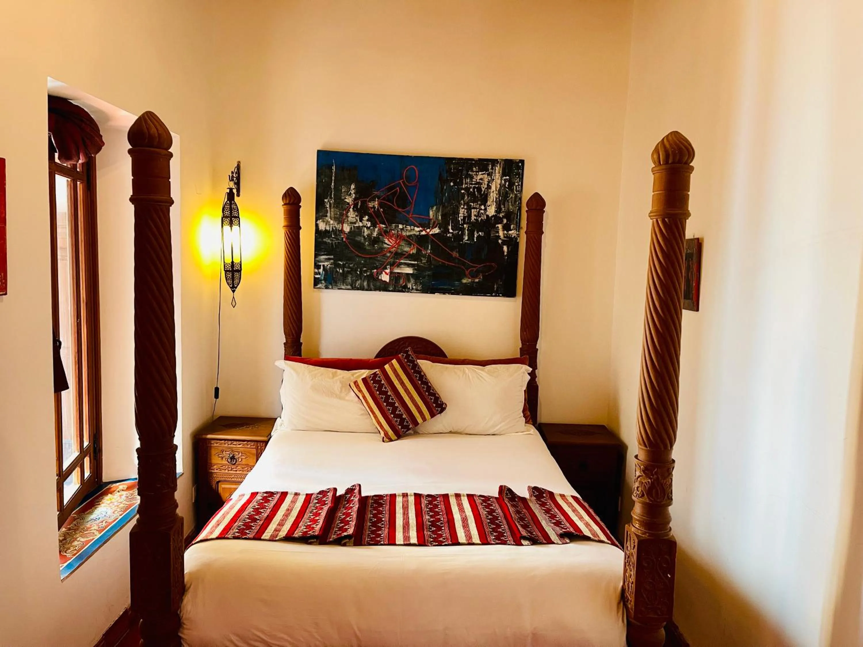 Bed in Riad Zarka By La Siredrah