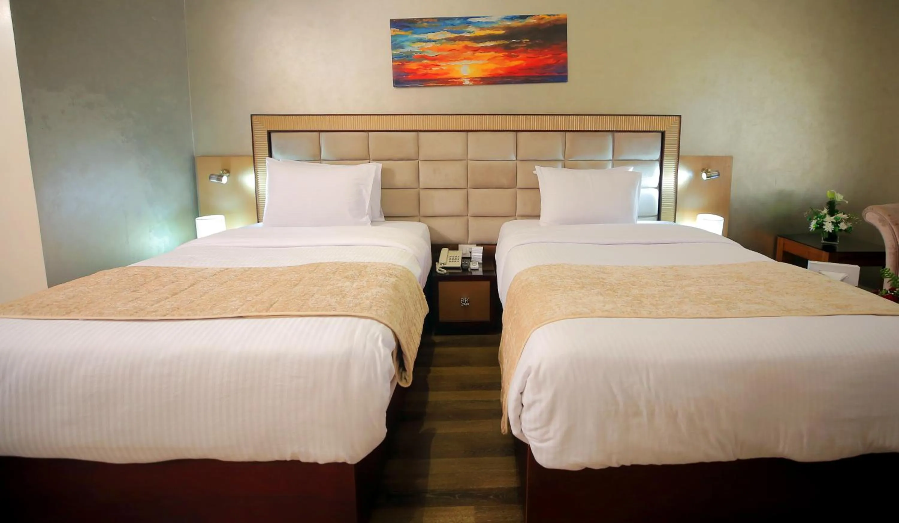 Bed in Cairo Taj Hotels & Suites - Dokki