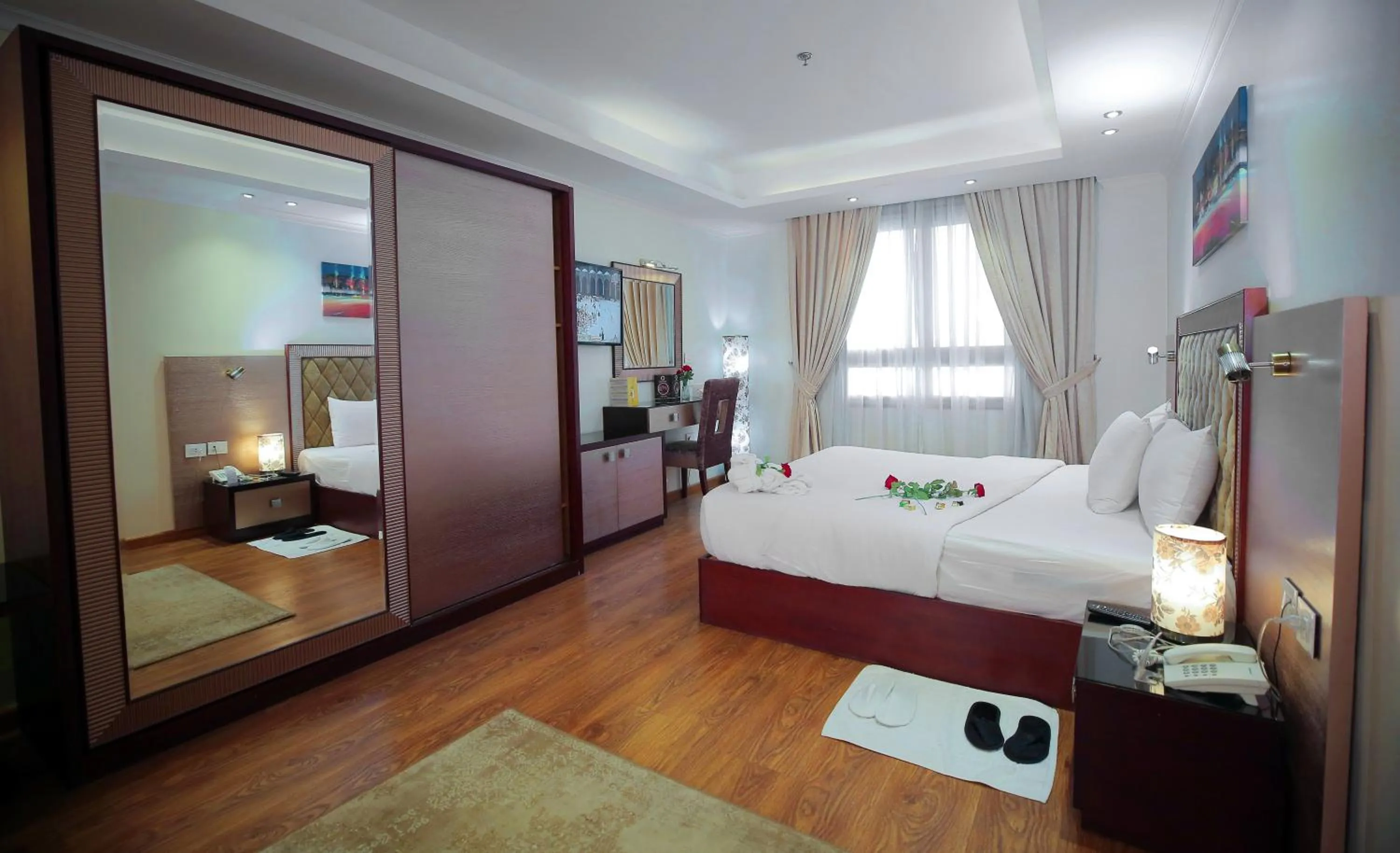 Bed in Cairo Taj Hotels & Suites - Dokki