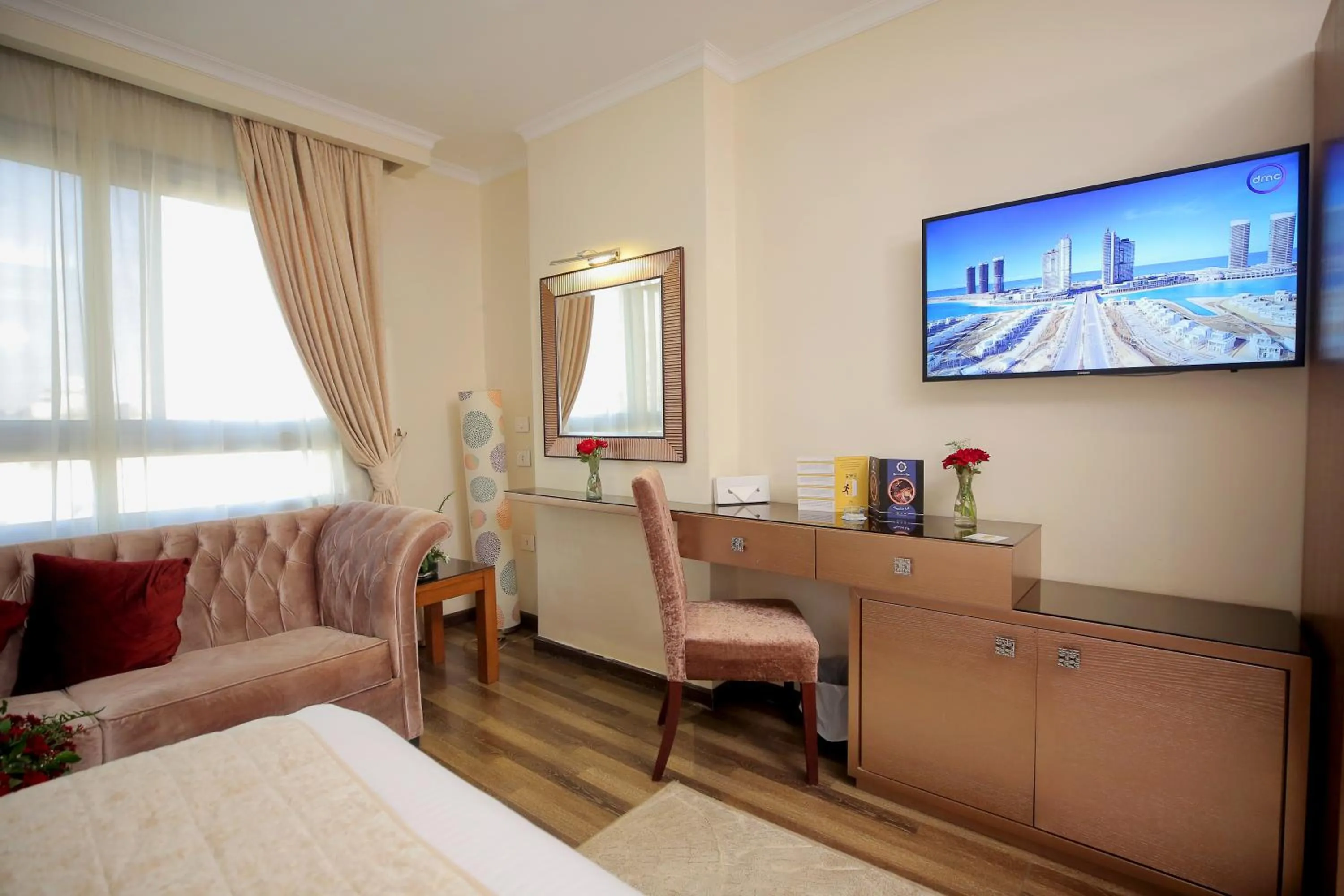 Bed in Cairo Taj Hotels & Suites - Dokki