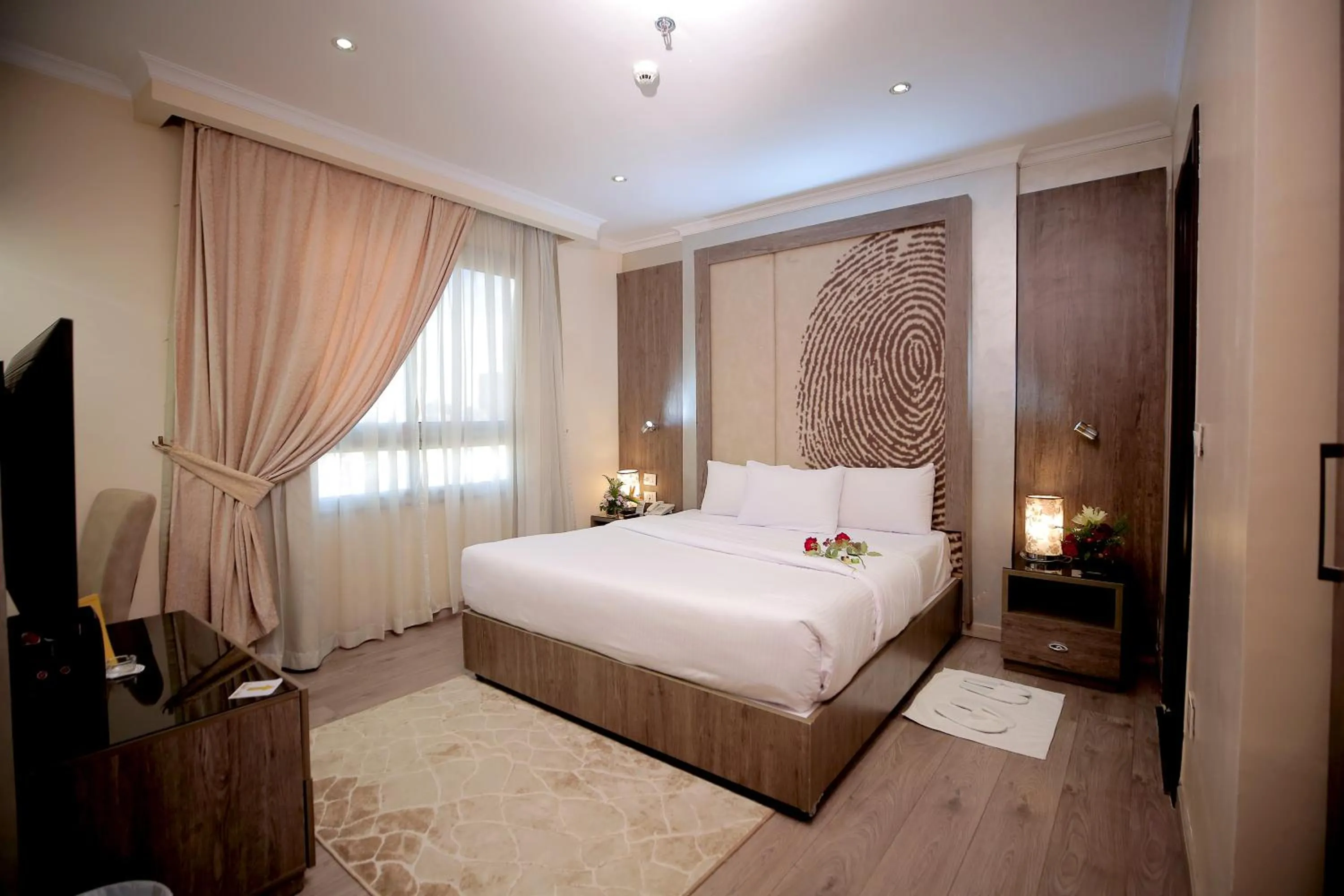 Bed in Cairo Taj Hotels & Suites - Dokki