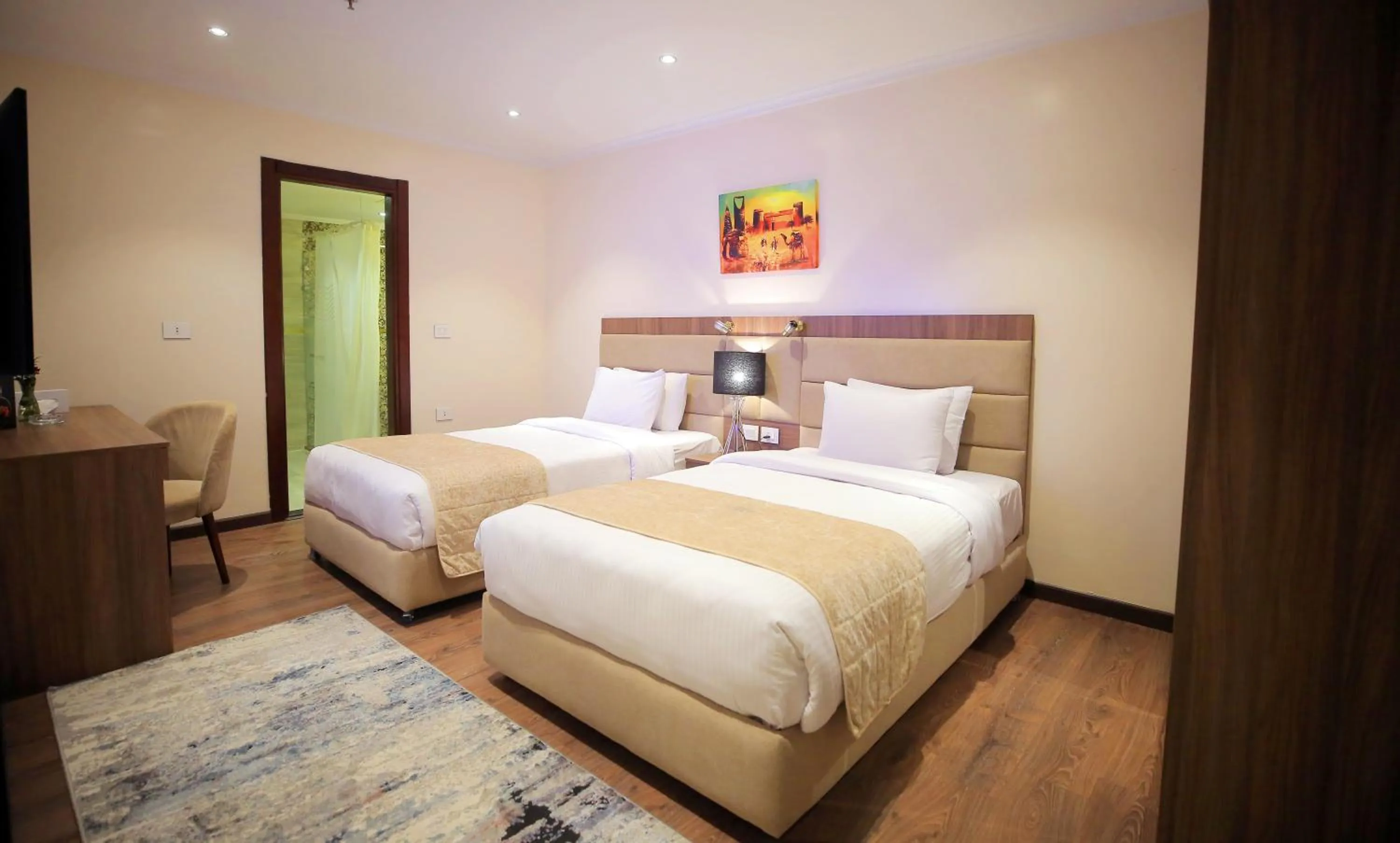 Bed in Cairo Taj Hotels & Suites - Dokki