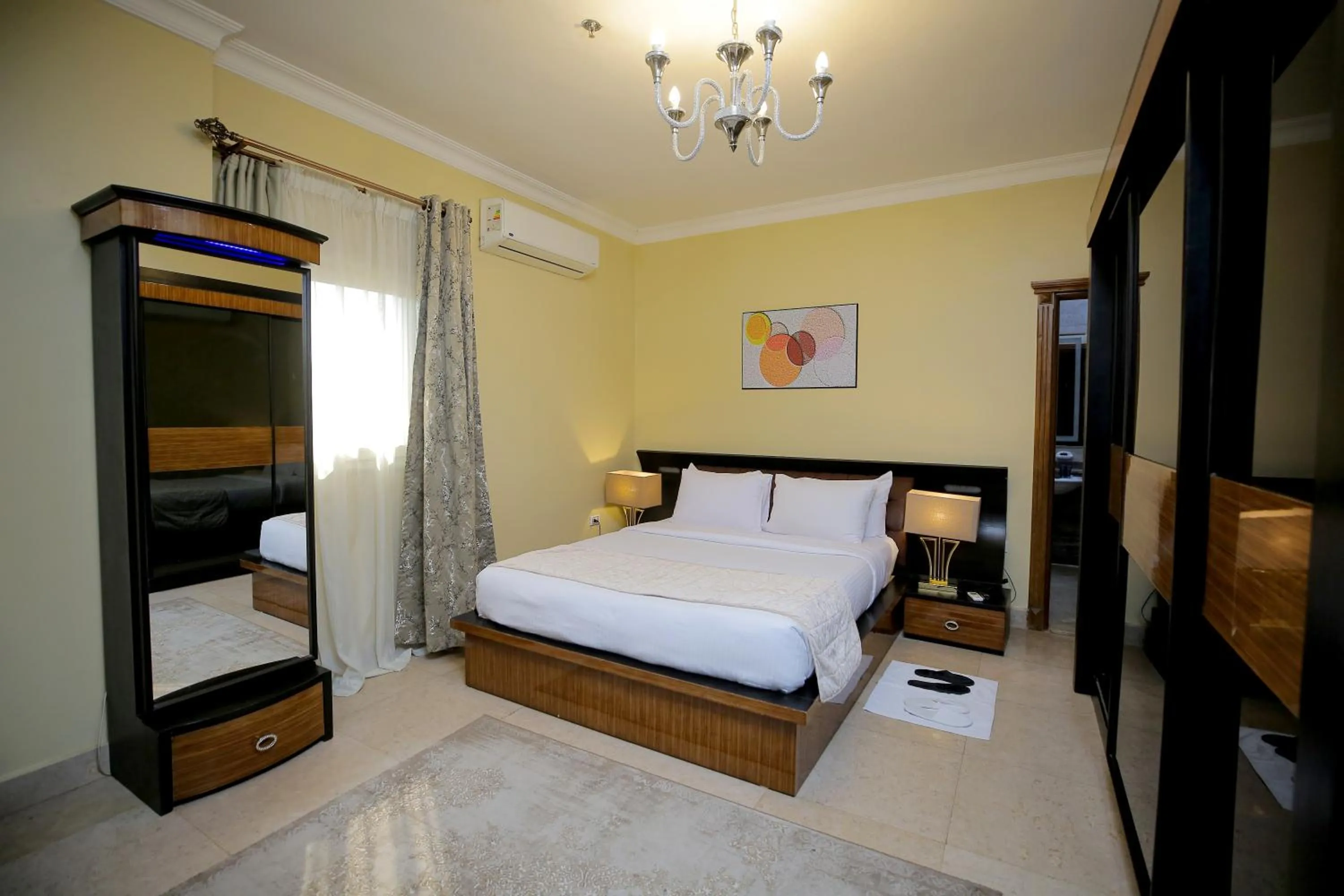 Bed in Cairo Taj Hotels & Suites - Dokki
