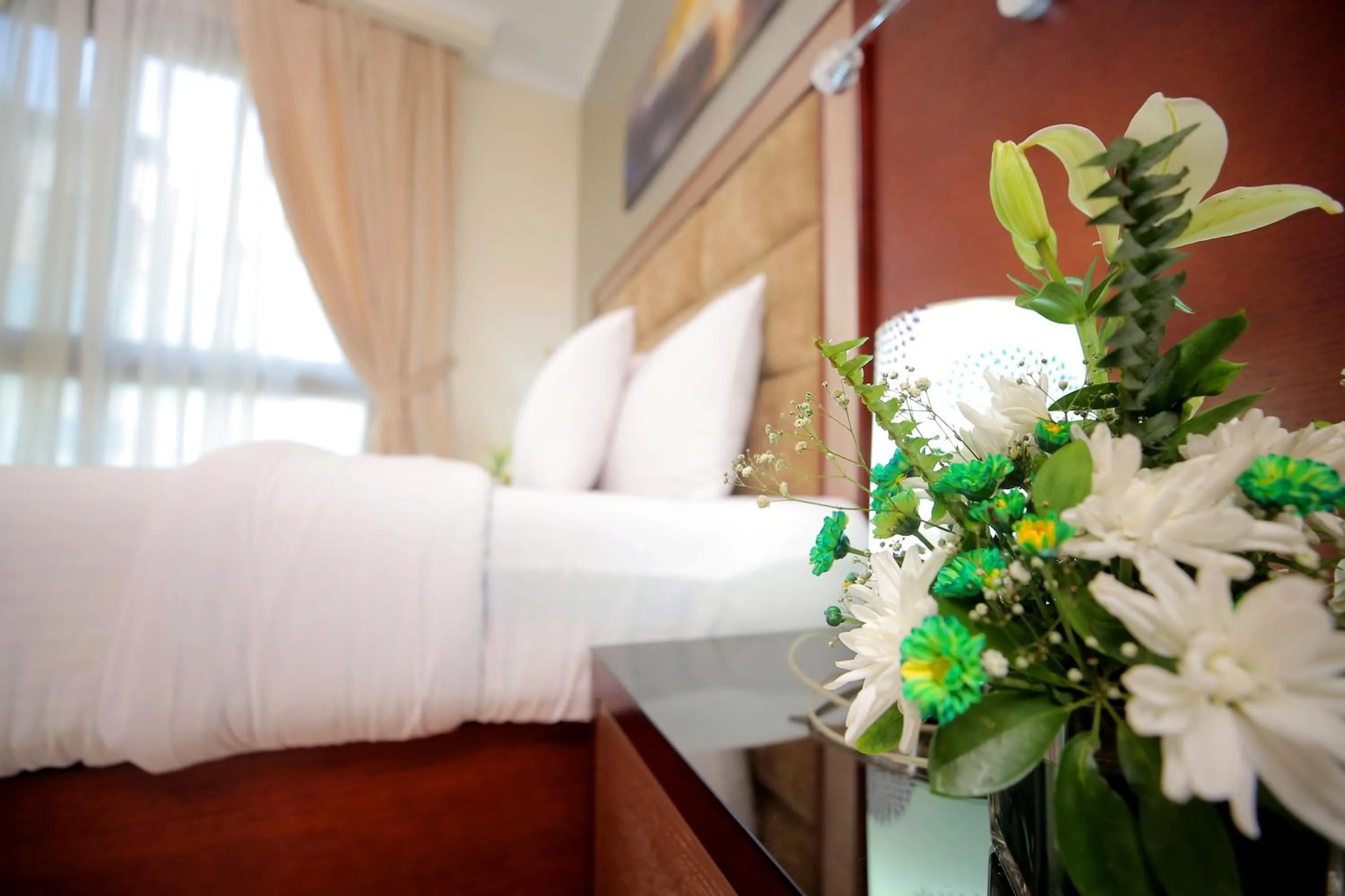 Bed in Cairo Taj Hotels & Suites - Dokki