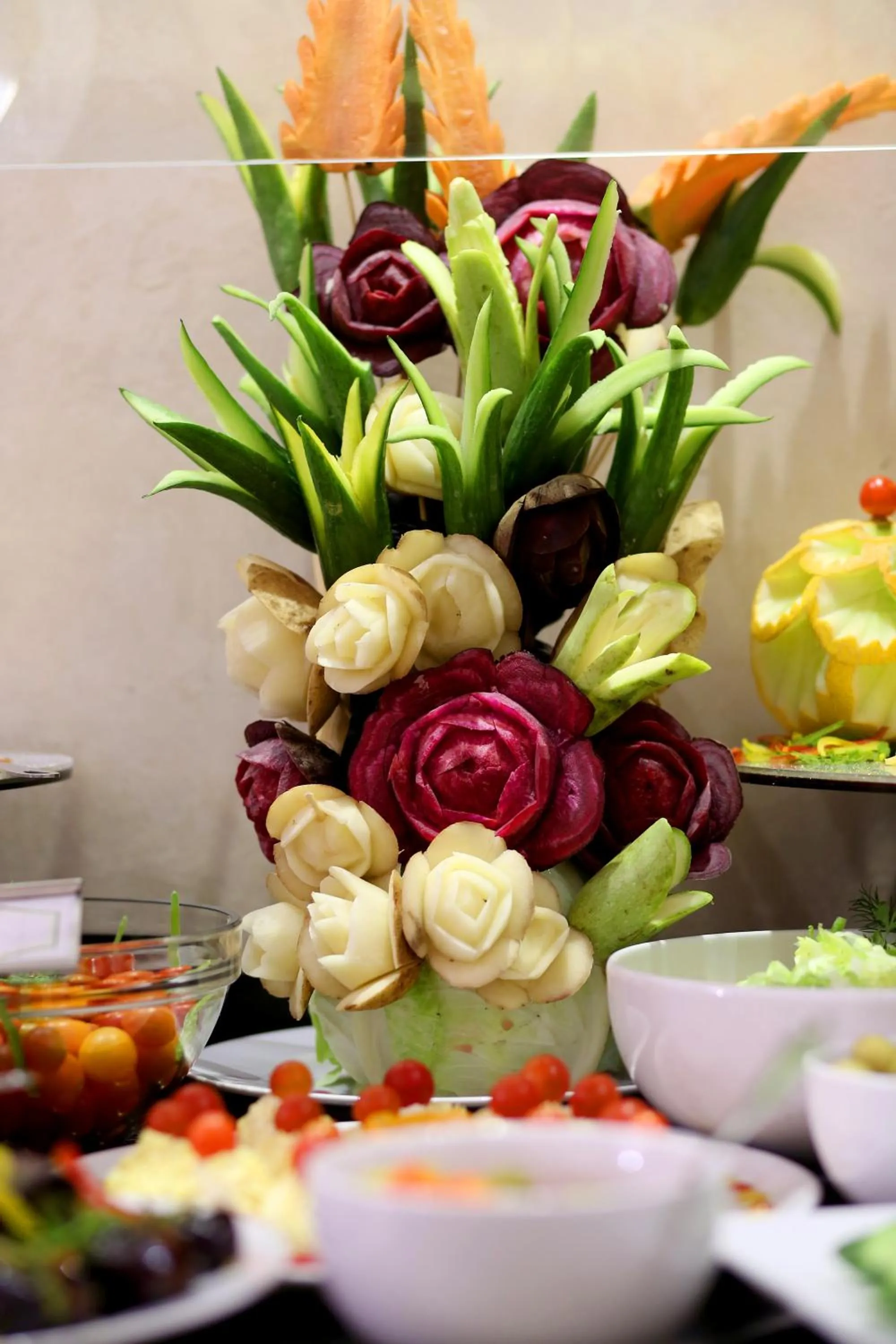 Buffet breakfast in Cairo Taj Hotels & Suites - Dokki