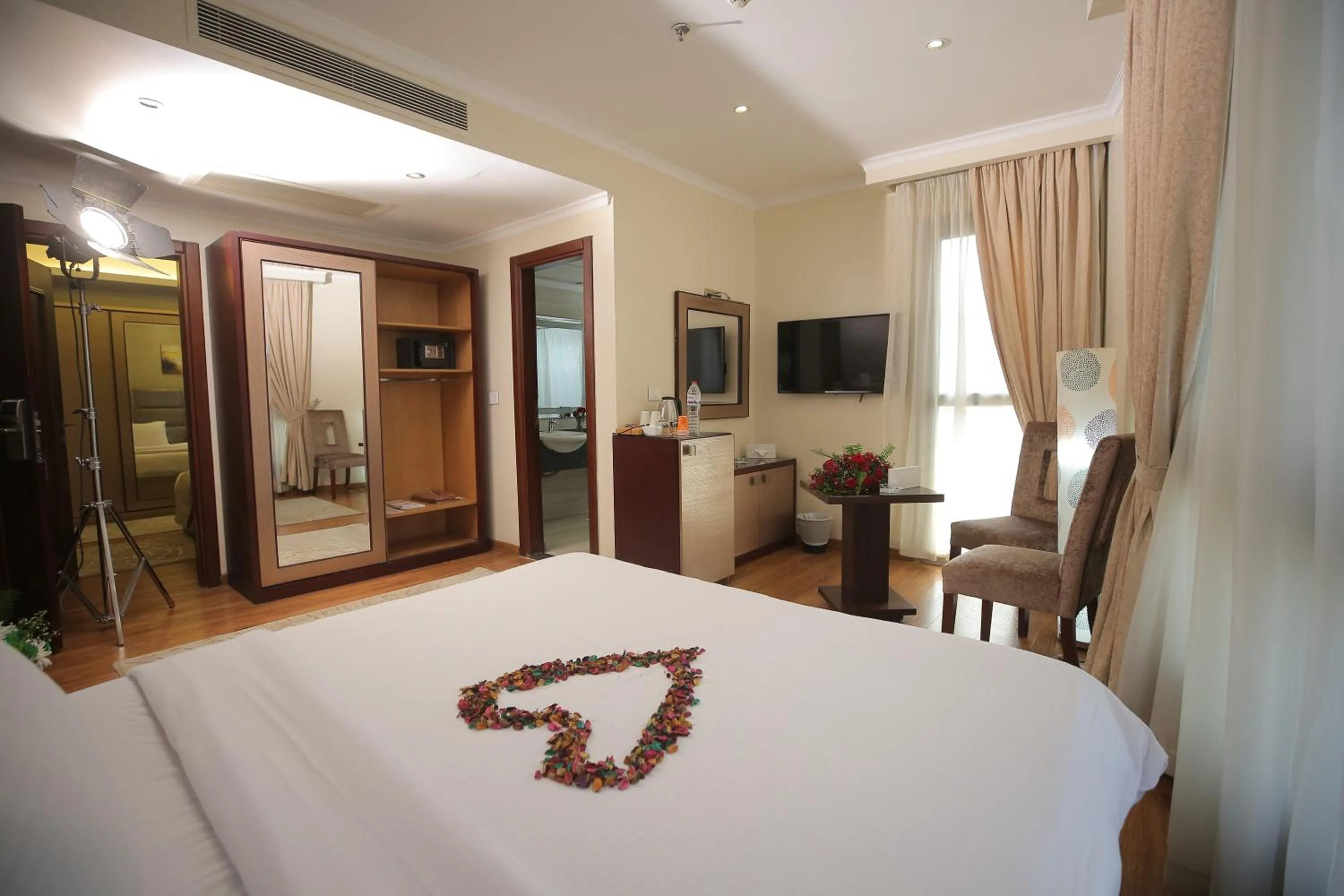 Bed in Cairo Taj Hotels & Suites - Dokki