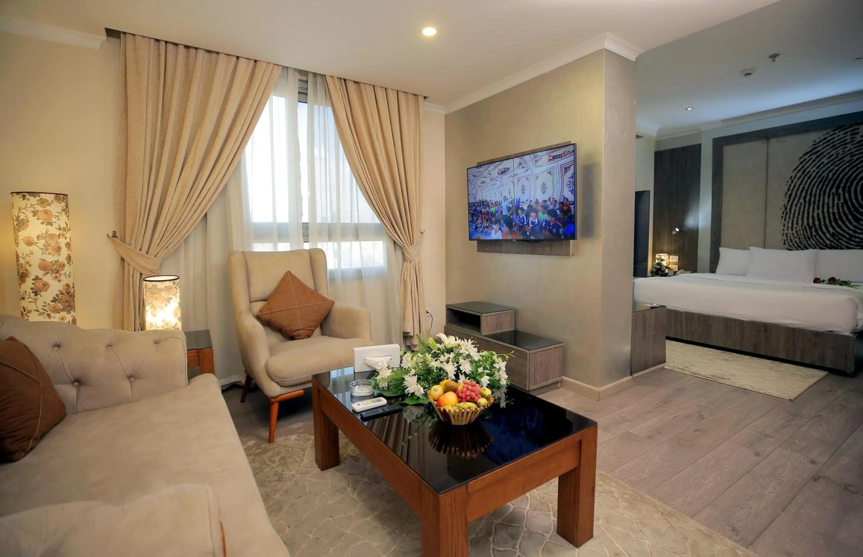 Bed in Cairo Taj Hotels & Suites - Dokki